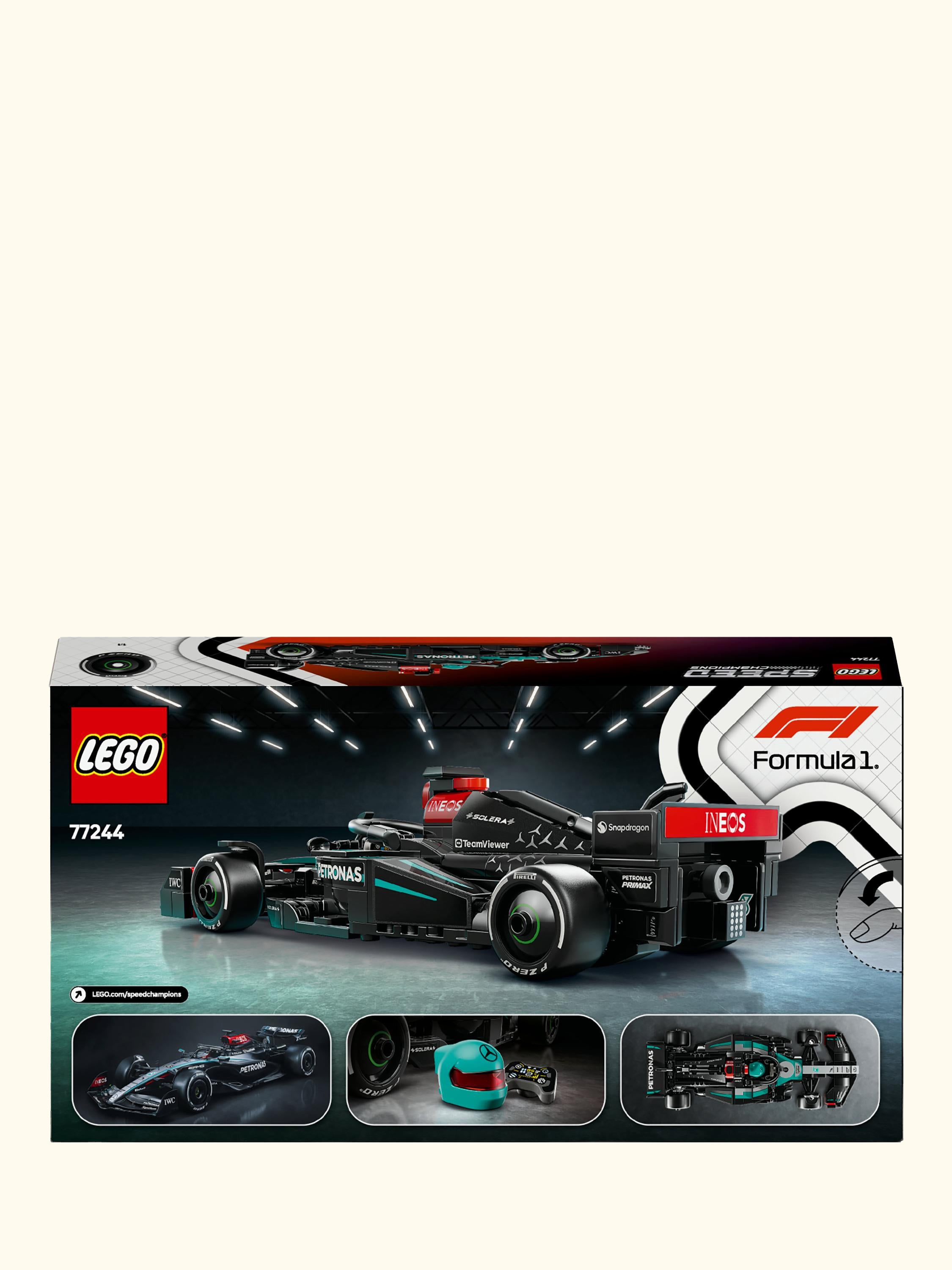Speed Champions 77244 Mercedes-AMG PETRONAS F1 Team W15 E Performance Race Car Set