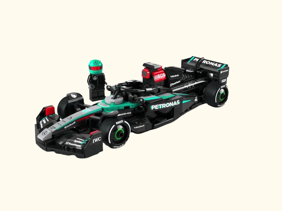 Speed Champions 77244 Mercedes-AMG PETRONAS F1 Team W15 E Performance Race Car Set
