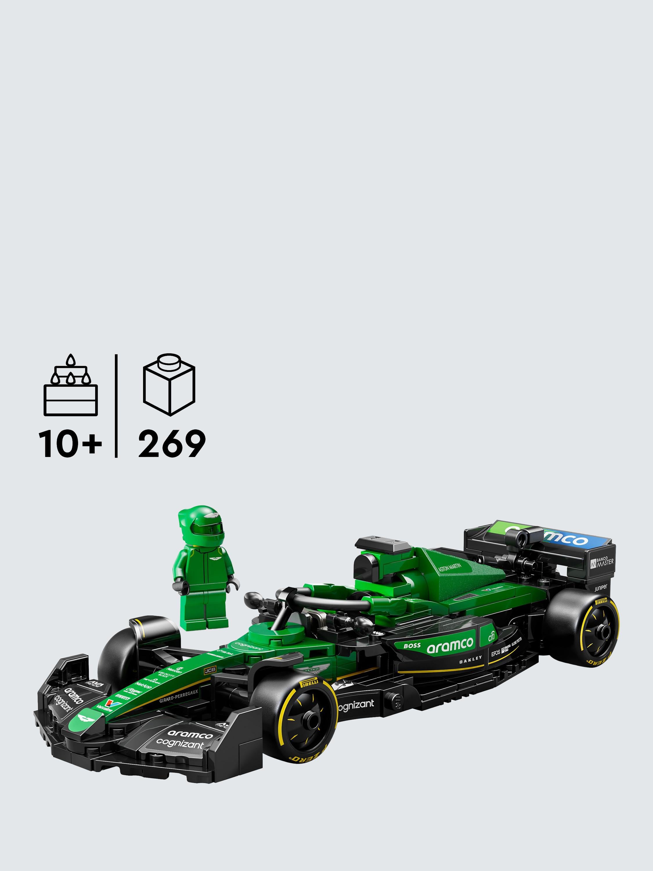 Speed Champions 77245 Aston Martin Aramco F1 AMR24 Race Car