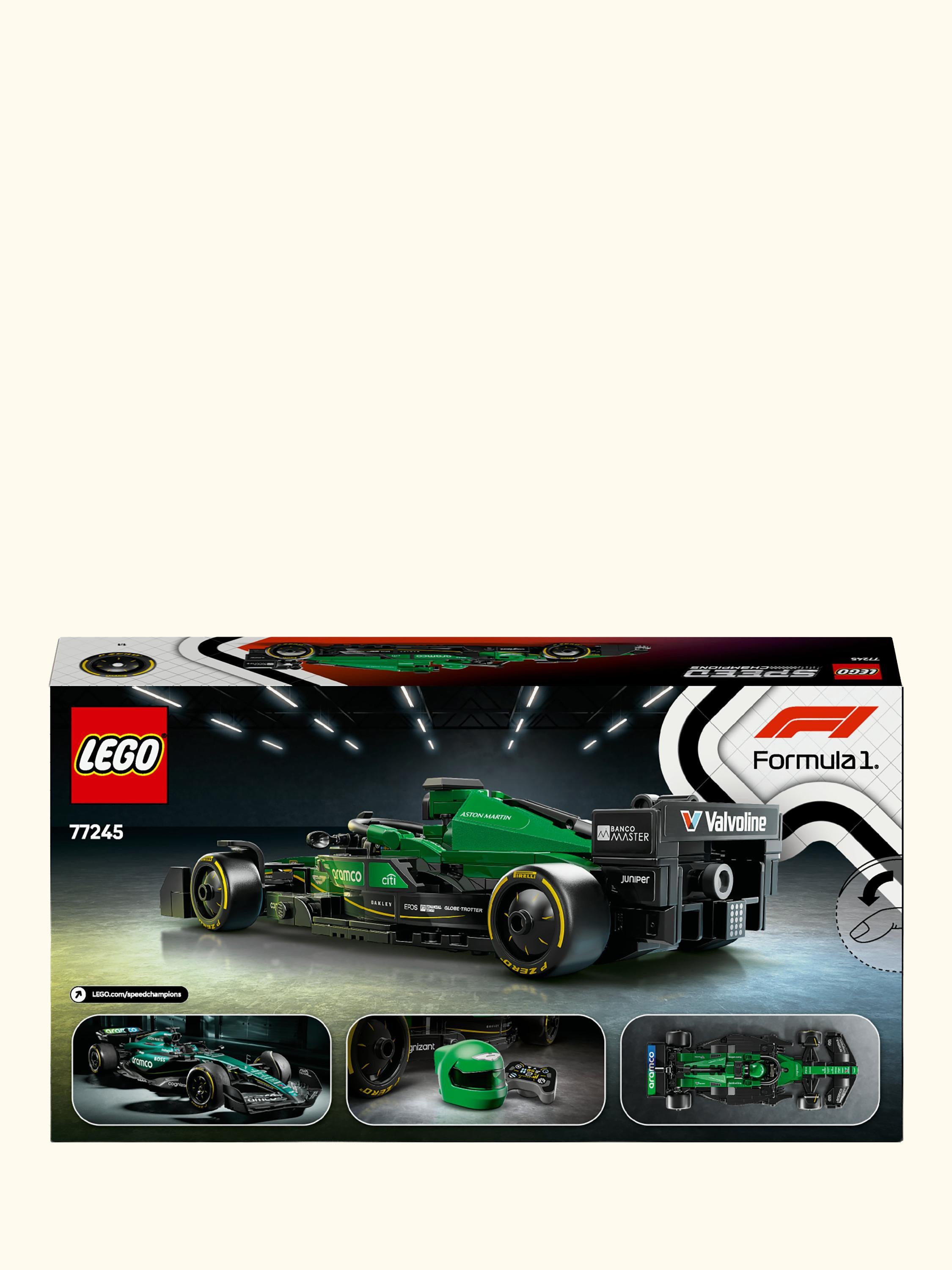 Speed Champions 77245 Aston Martin Aramco F1 AMR24 Race Car