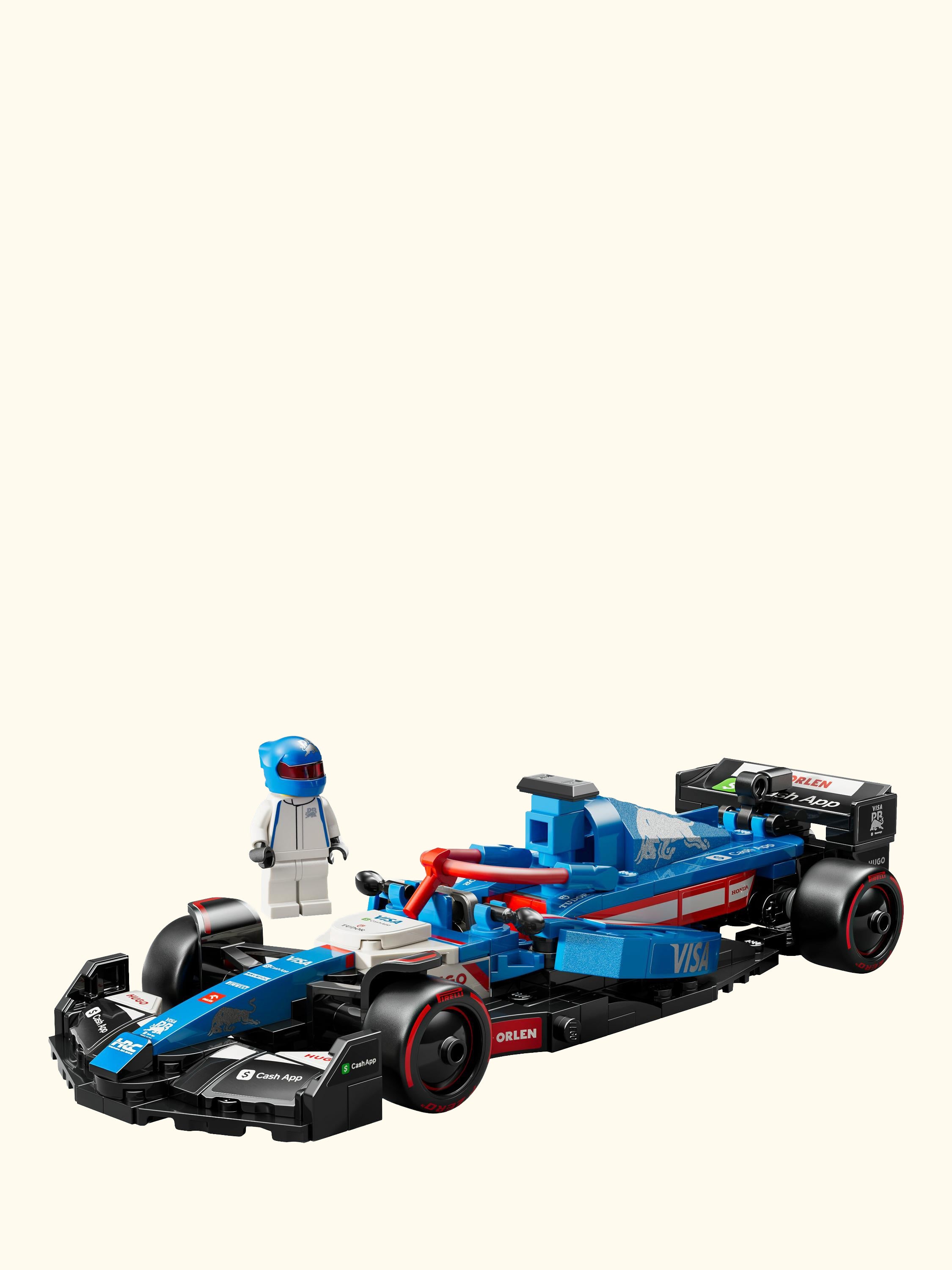 Speed Champions 77246 Visa Cash App RB VCARB 01 F1 Race Car