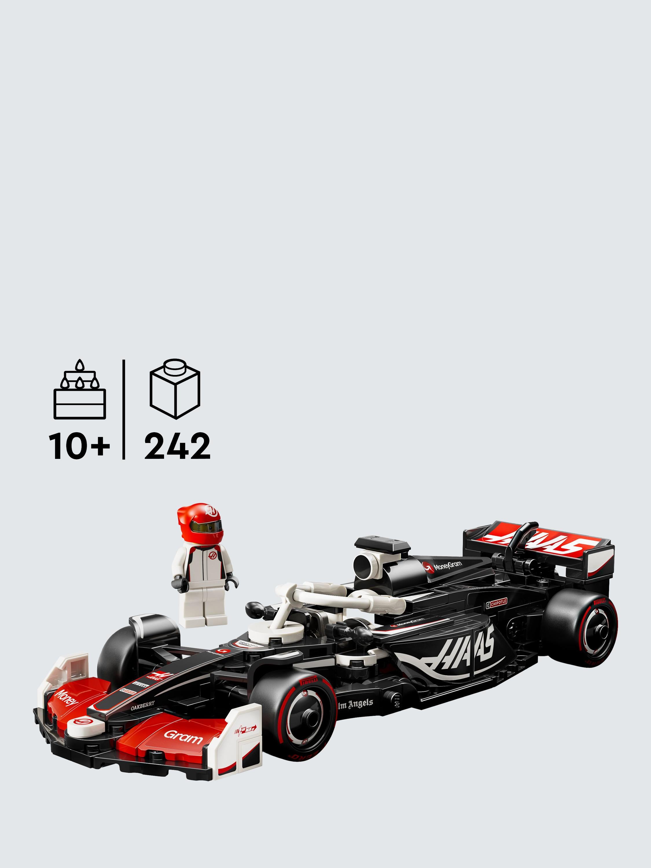 Speed Champions 77250 MoneyGram Haas F1 Team VF-24 Race Car