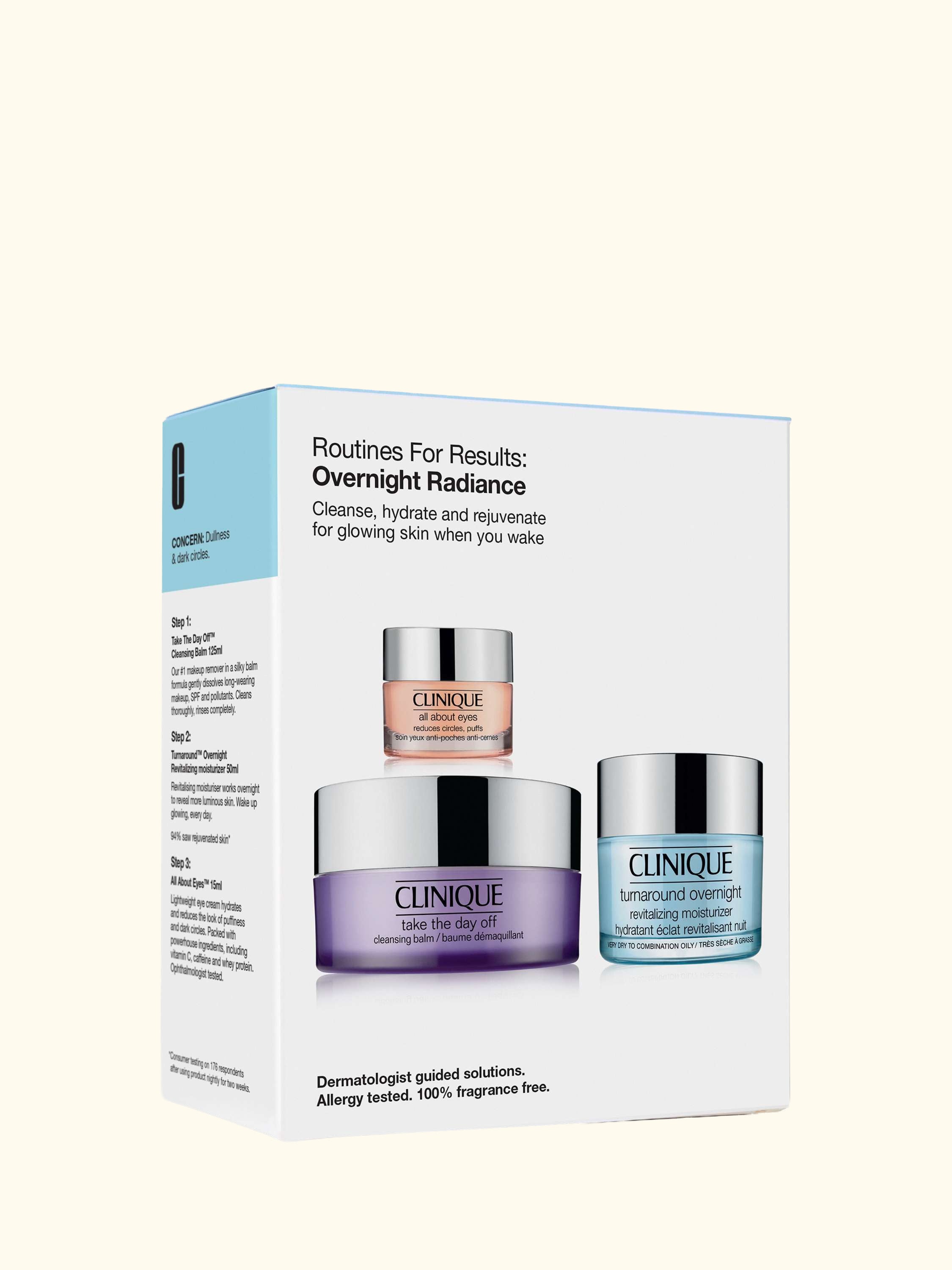 Routines For Results Overnight Radiance Skincare Gift Set