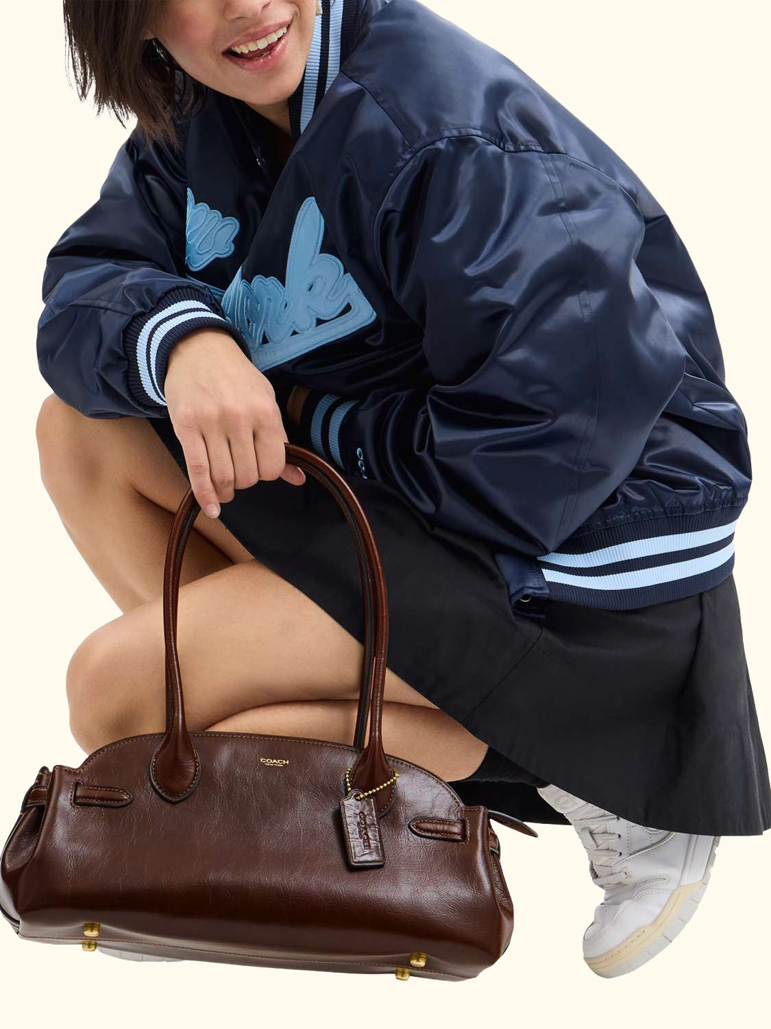 Empire 34 Leather Shoulder Bag