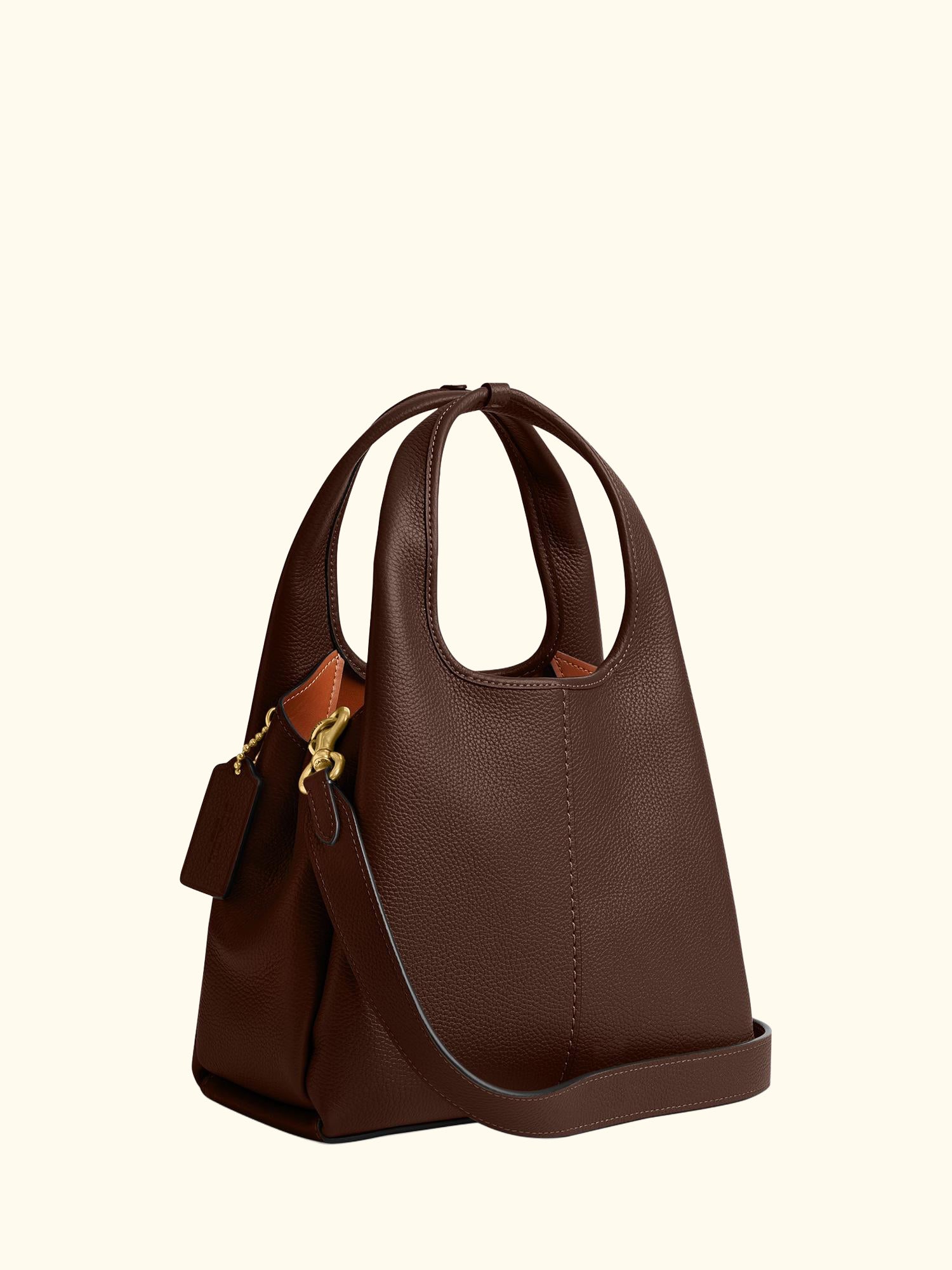 Lana 23 Small Leather Grab Bag