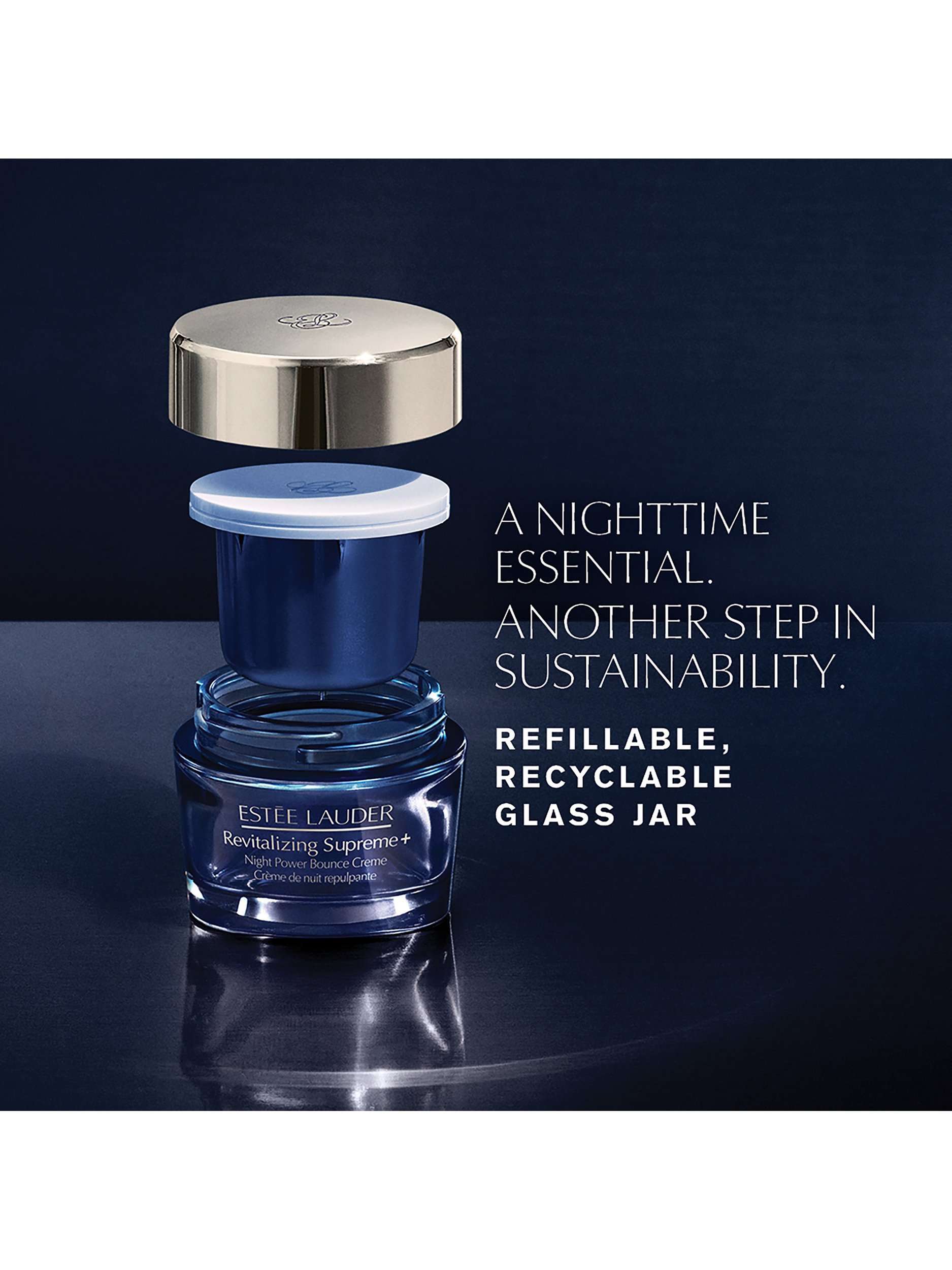Revitalizing Supreme+ Night Power Bounce Cream Refill, 50ml