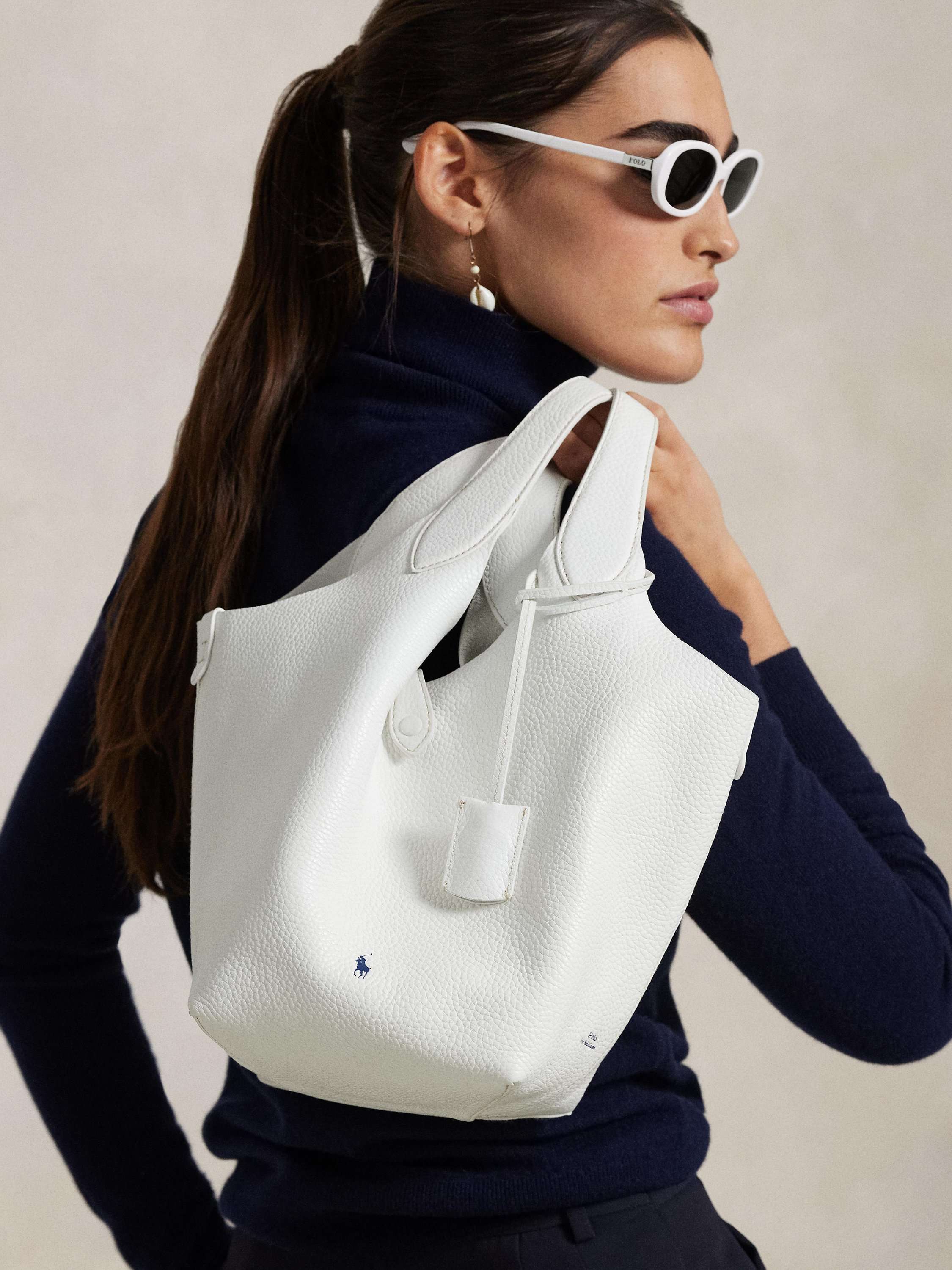 Polo Ralph Lauren Leather Tote Bag
