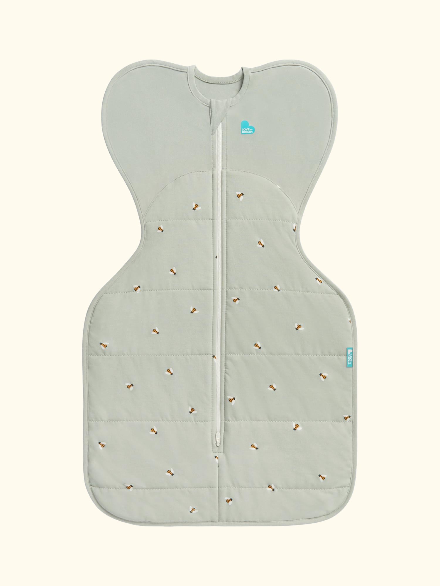 Swaddle Up Baby Sleeping Bag, 2.5 Tog, Dreamer White