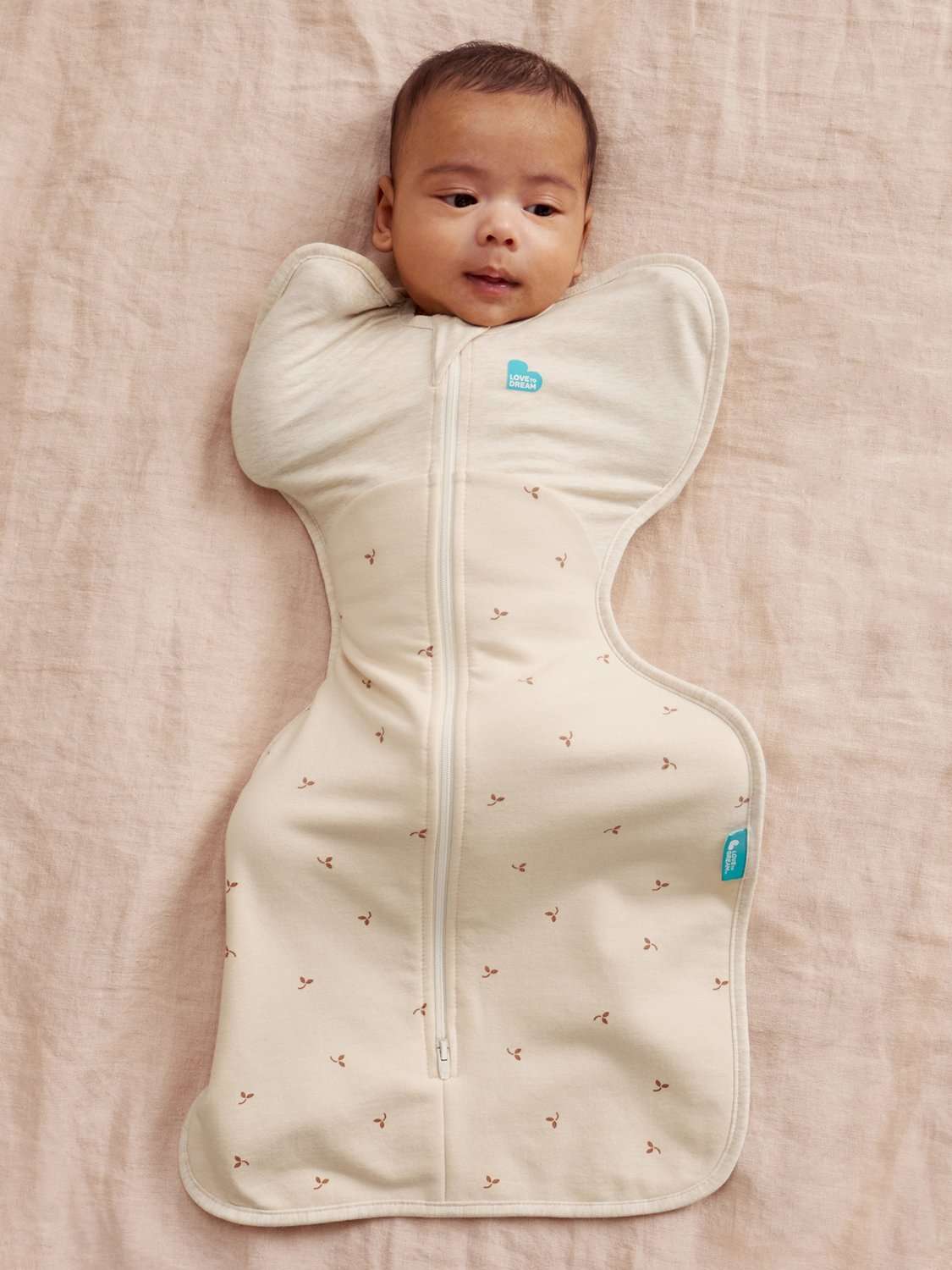 All Seasons Swaddle Up Baby Sleeping Bag, 1.5 Tog, Oatmeal