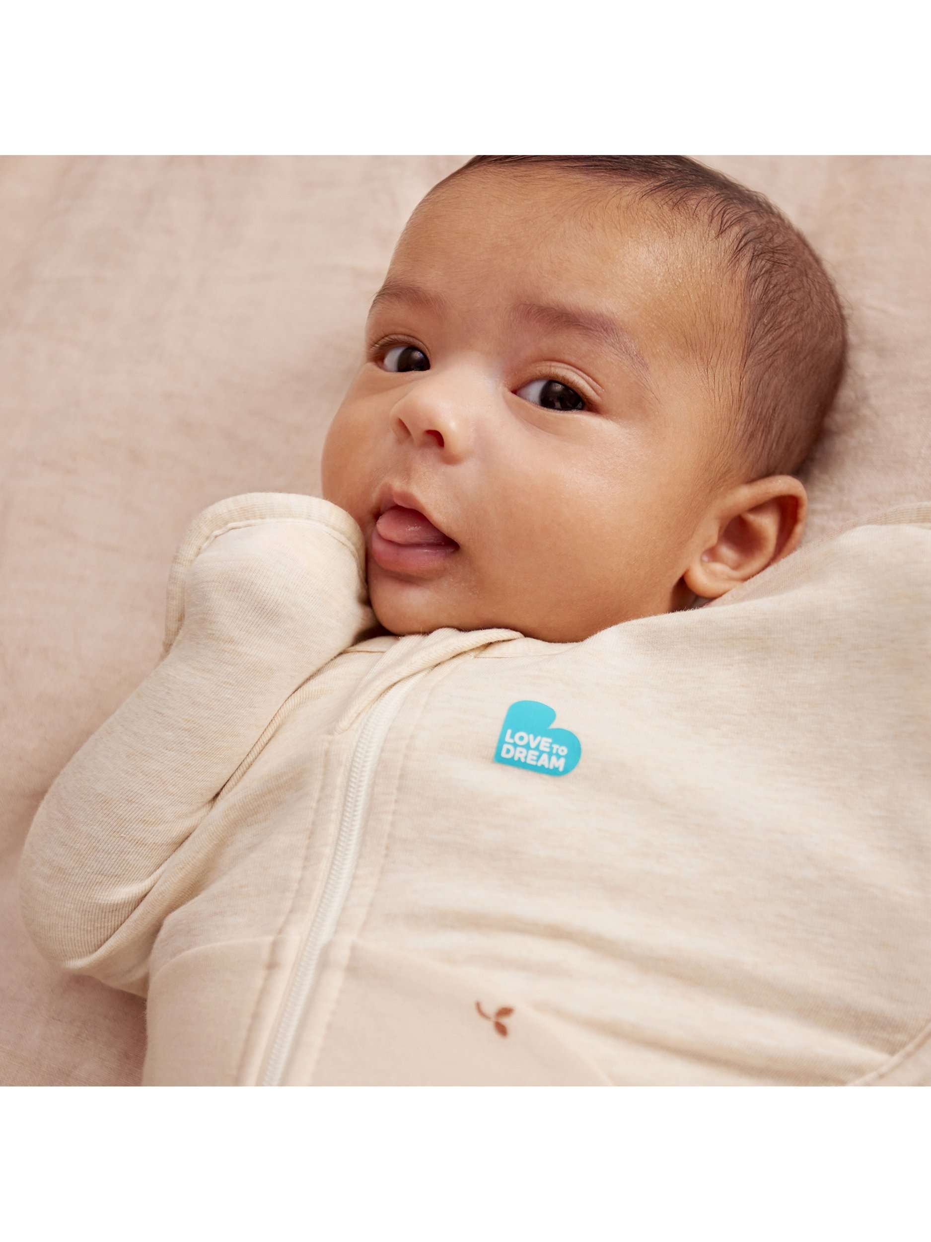 All Seasons Swaddle Up Baby Sleeping Bag, 1.5 Tog, Oatmeal