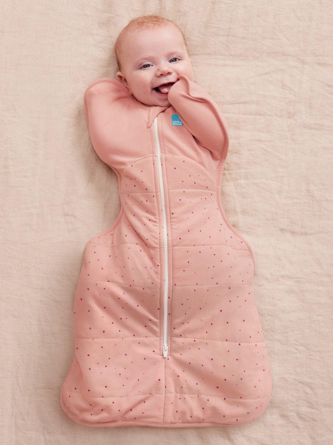 Swaddle Up Baby Sleeping Bag, 2.5 Tog, Dreamer White
