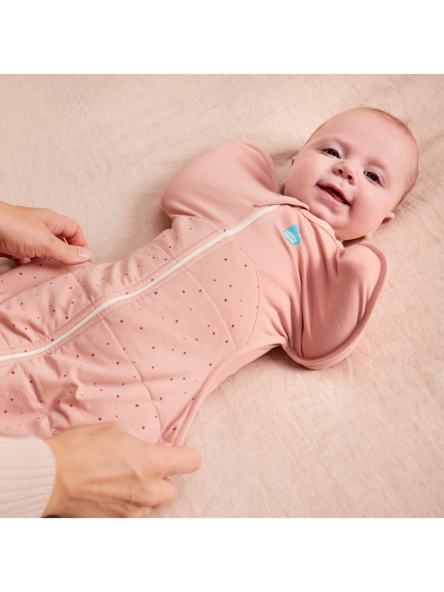Swaddle Up Baby Sleeping Bag, 2.5 Tog, Dreamer White