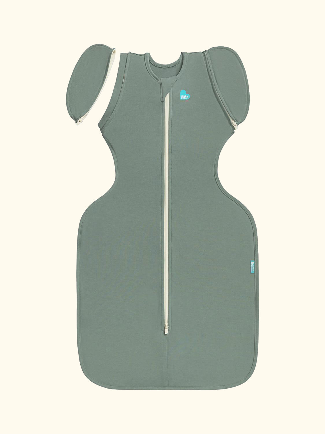 Swaddle Up Transition Baby Sleeping Bag, 1.0 Tog, Olive
