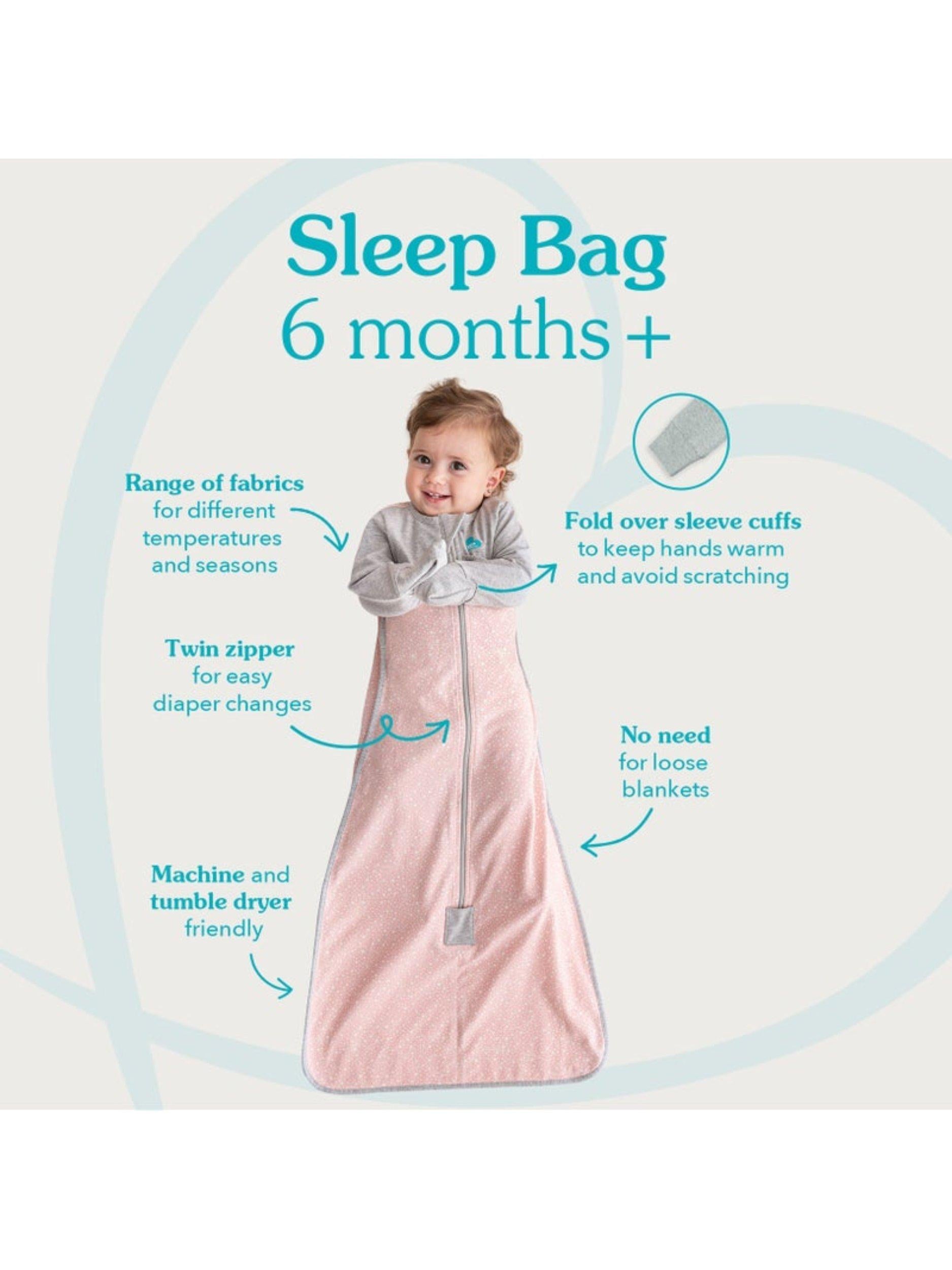 Baby Sleeping Bag, 2.5 Tog, Storm Blue