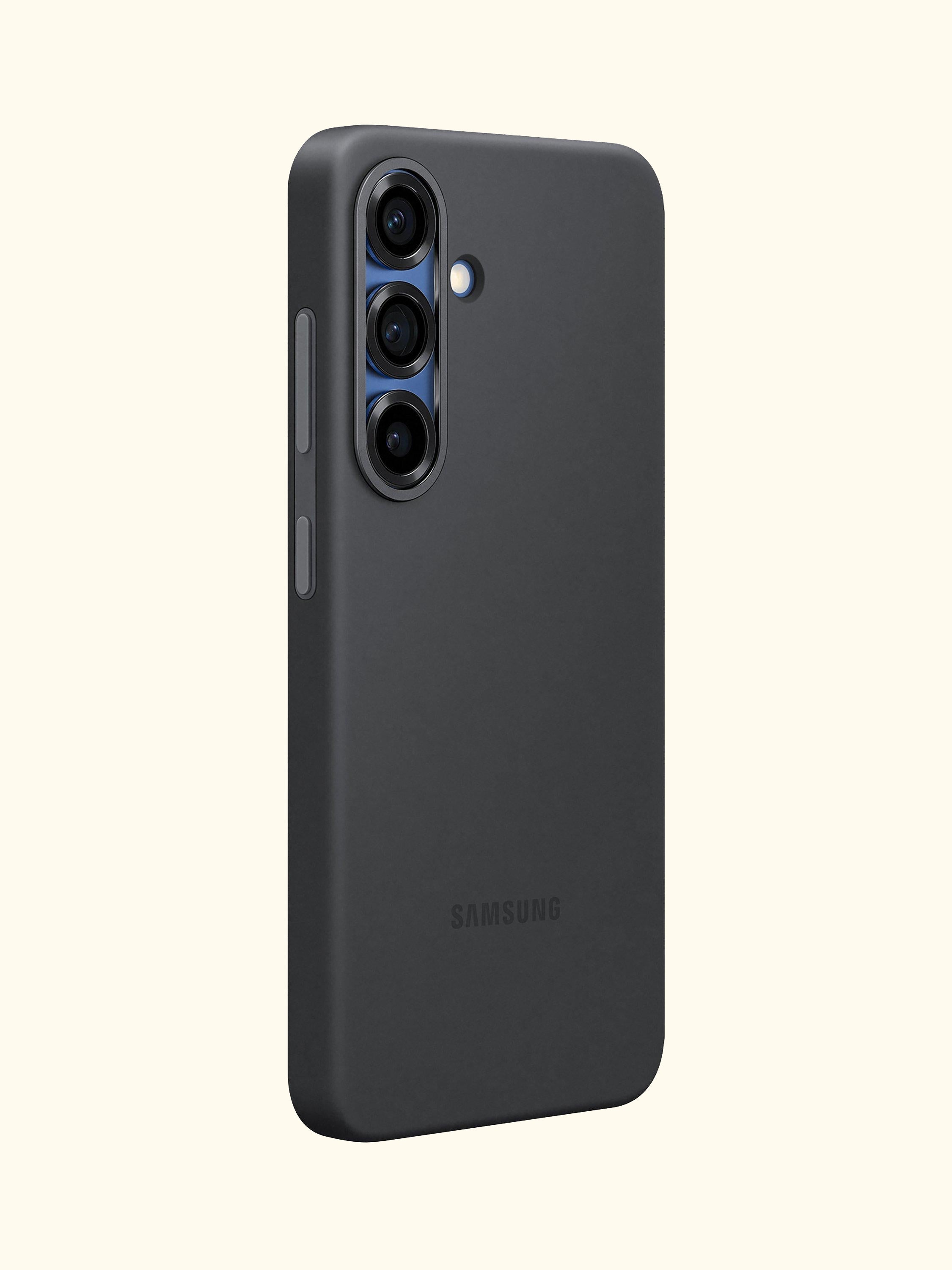 Galaxy S25 Silicone Case, Black