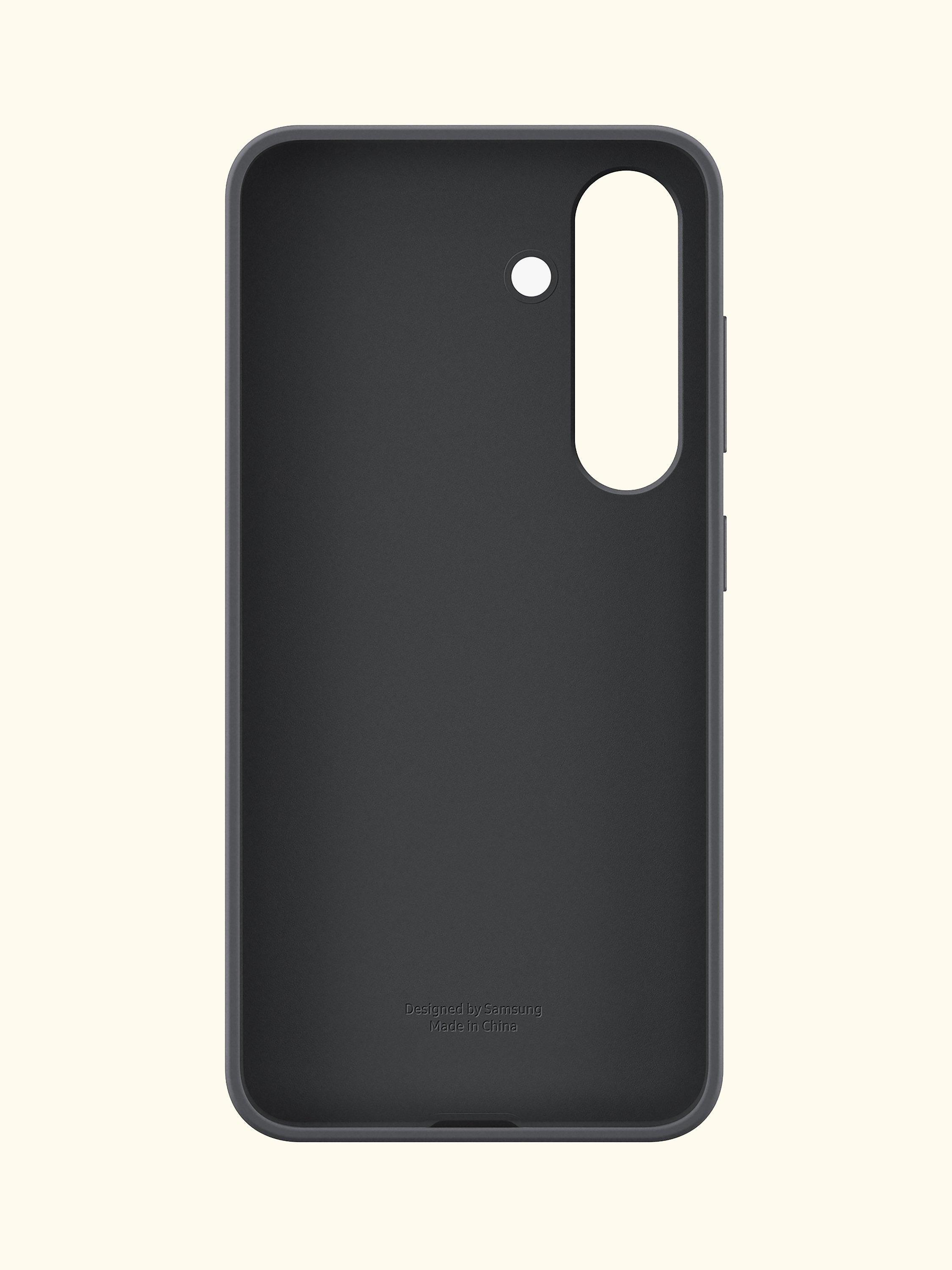 Galaxy S25 Silicone Case, Black