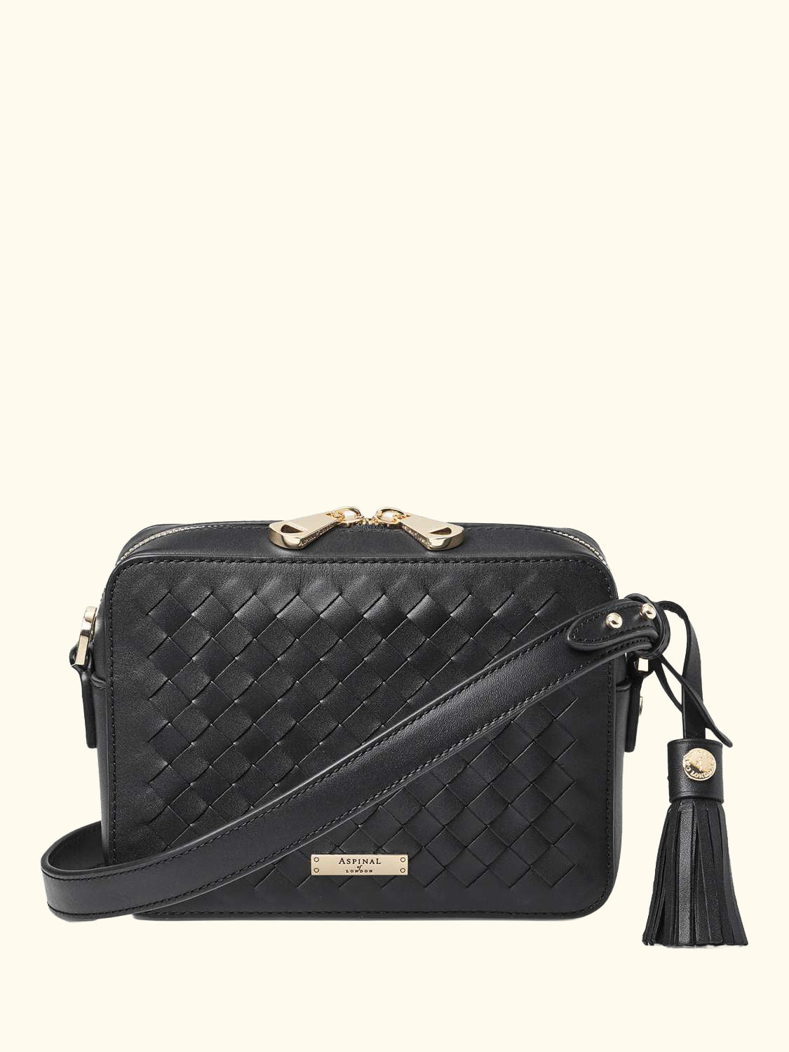 Leather Camera Crossbody Bag