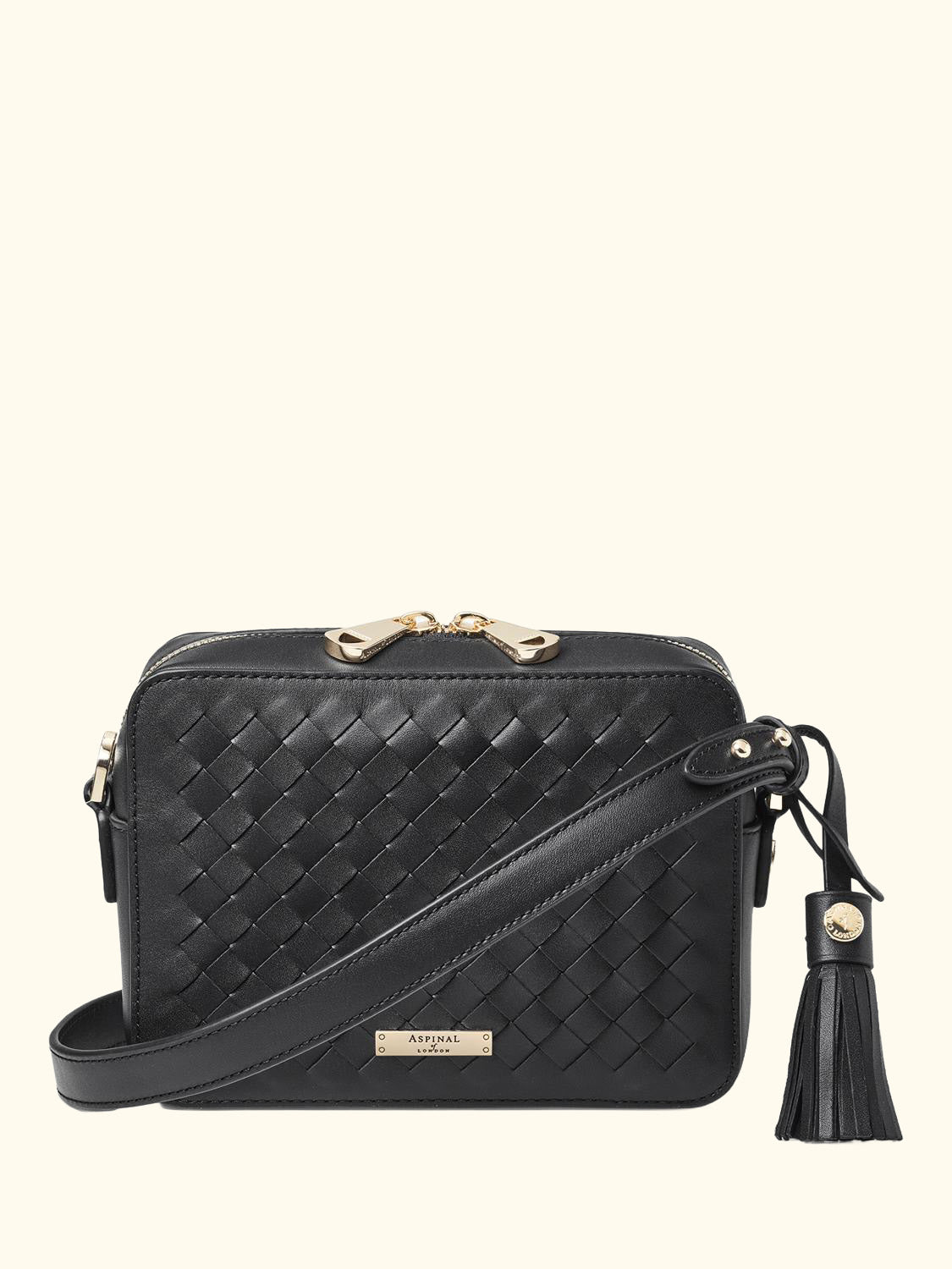 Leather Camera Crossbody Bag
