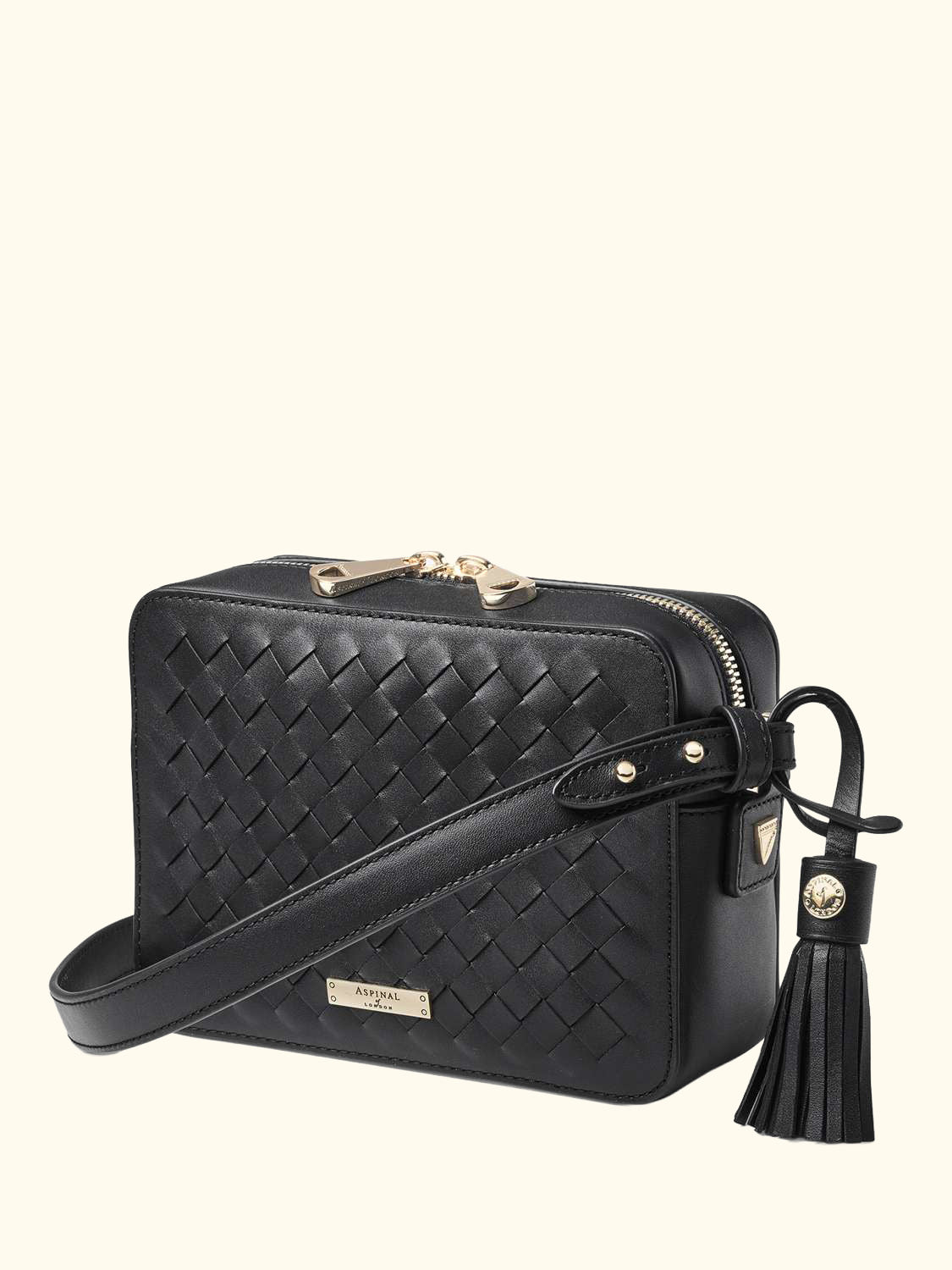 Leather Camera Crossbody Bag