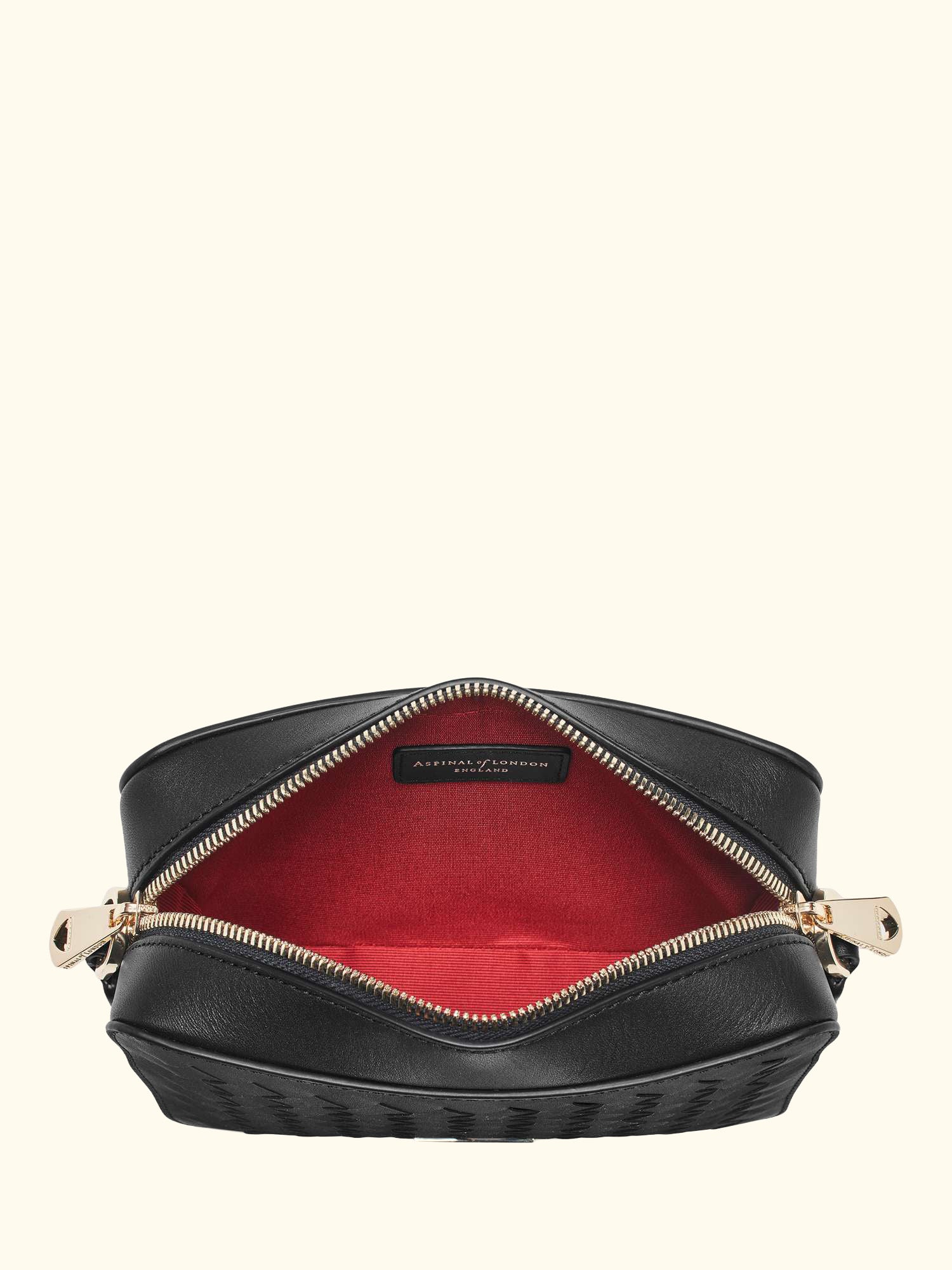 Leather Camera Crossbody Bag