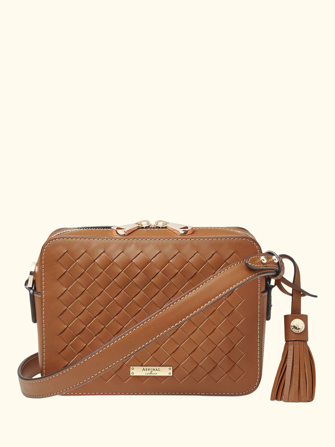 Leather Camera Cross Body Bag