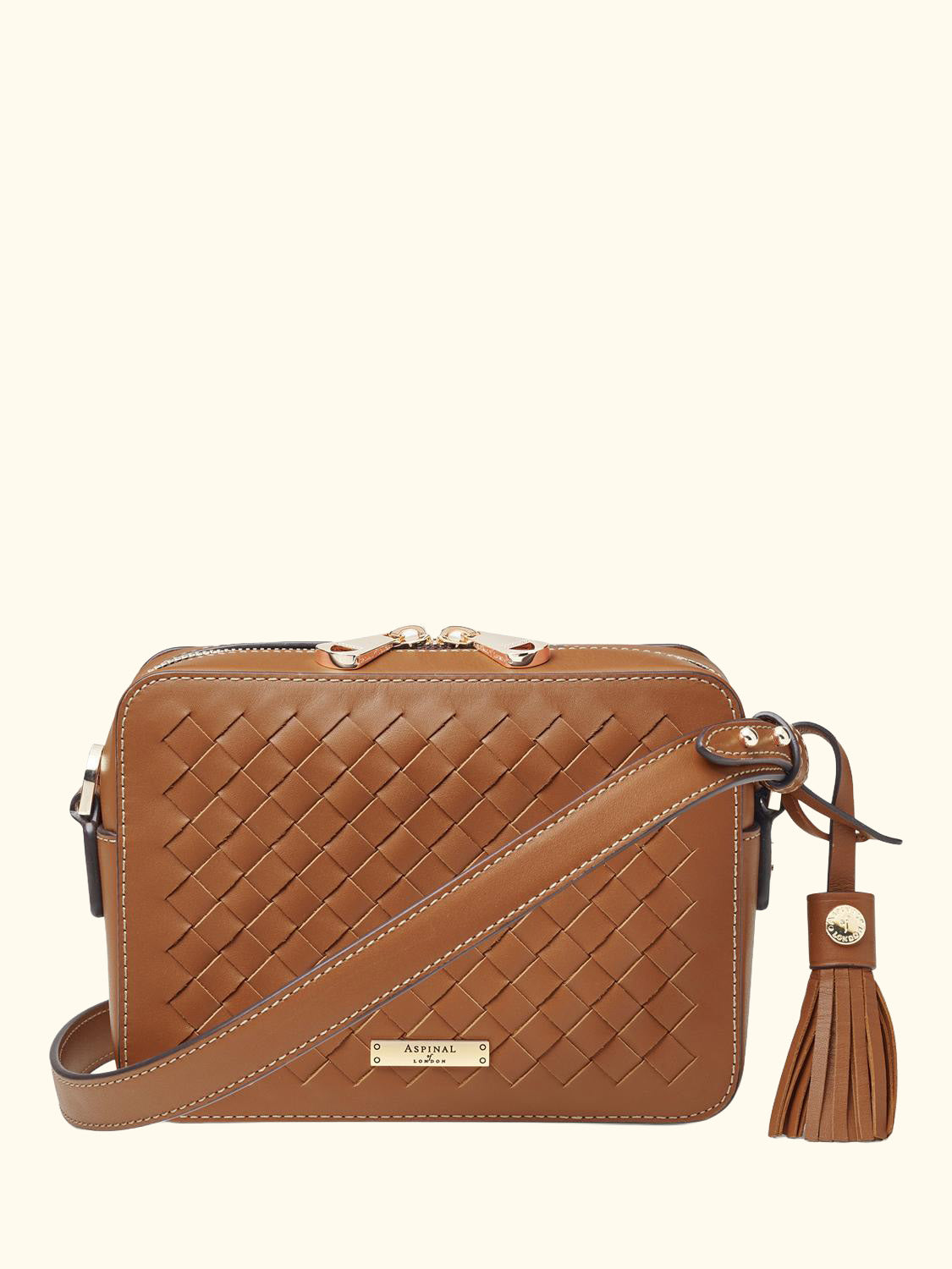 Leather Camera Cross Body Bag