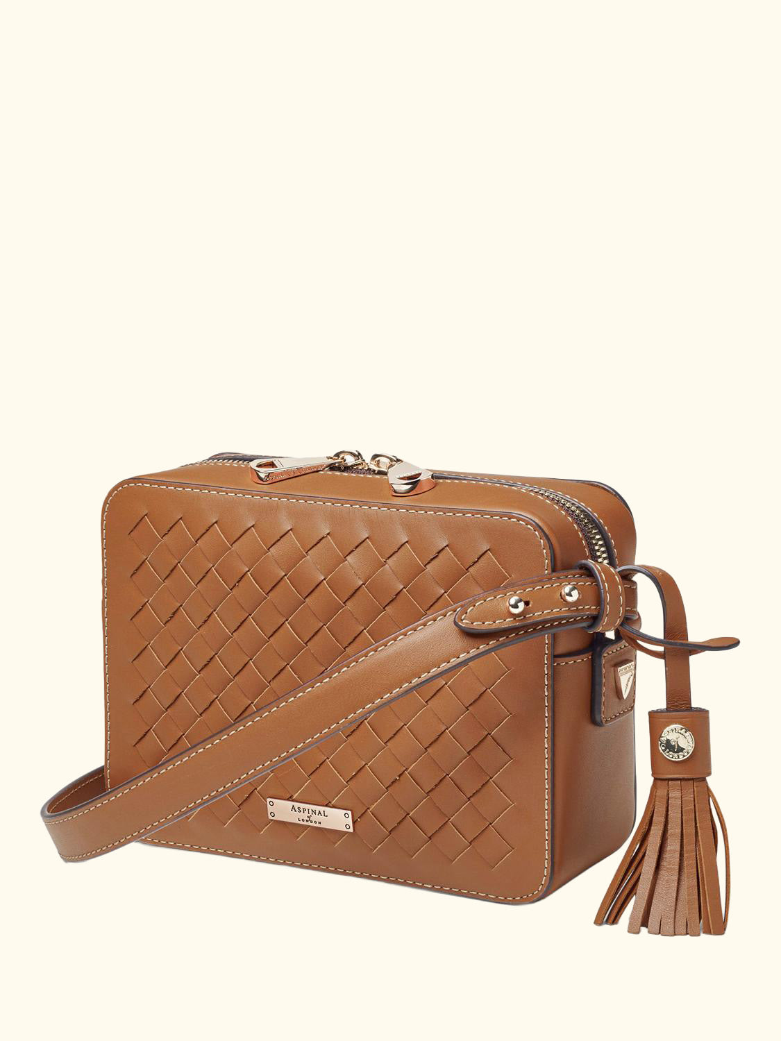 Leather Camera Cross Body Bag