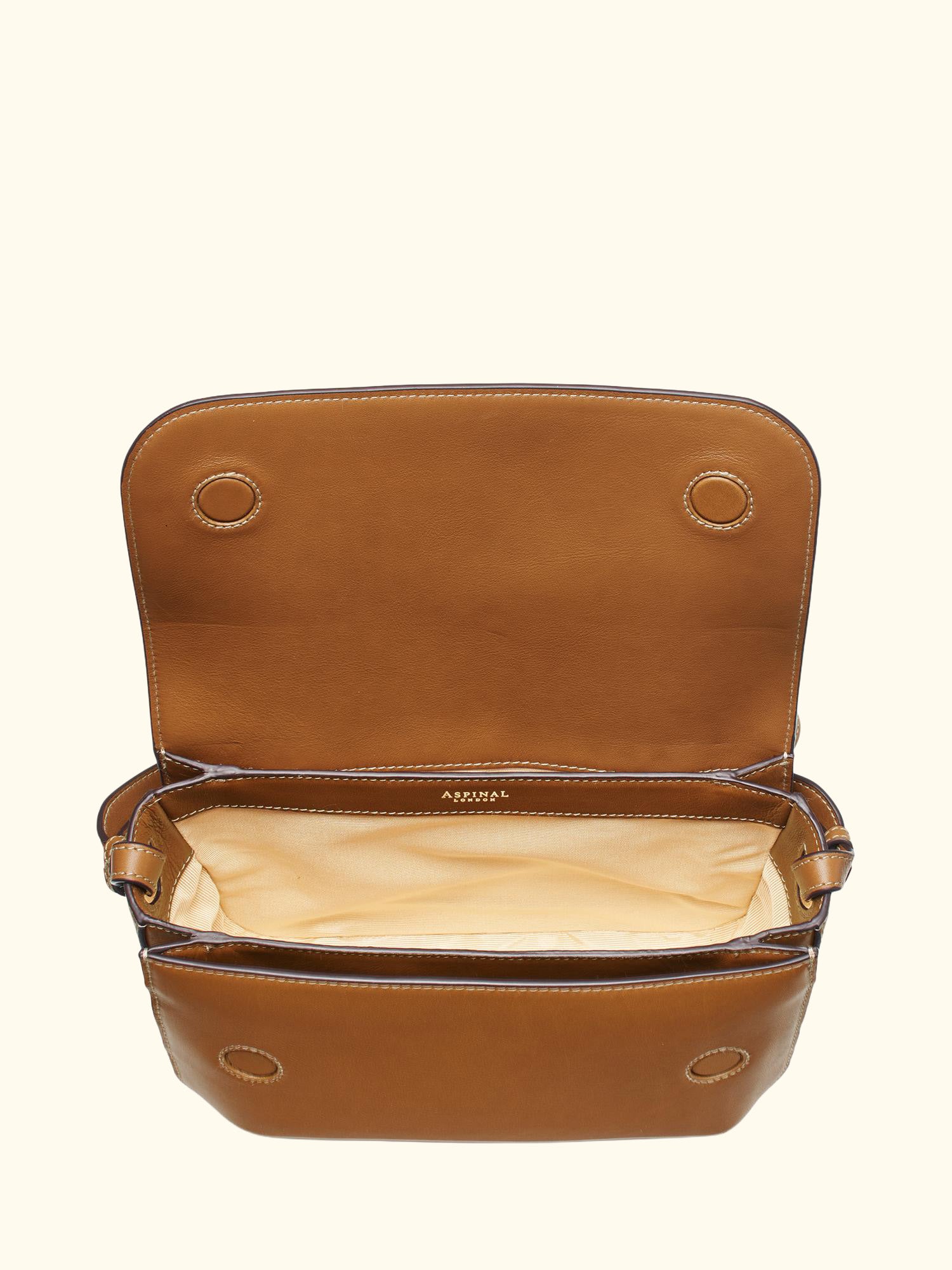 Ella Grande Leather Cross Body Bag