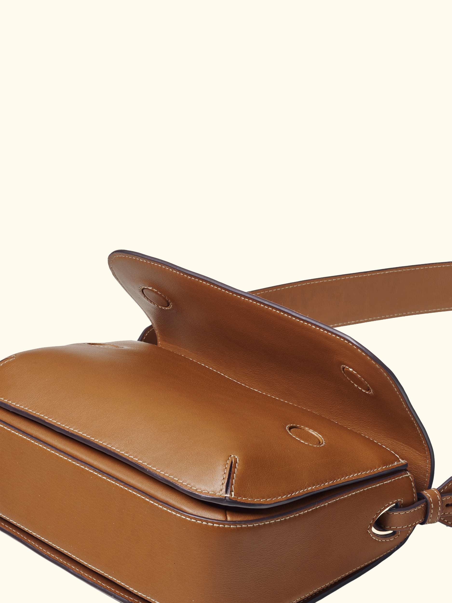 Ella Grande Leather Cross Body Bag