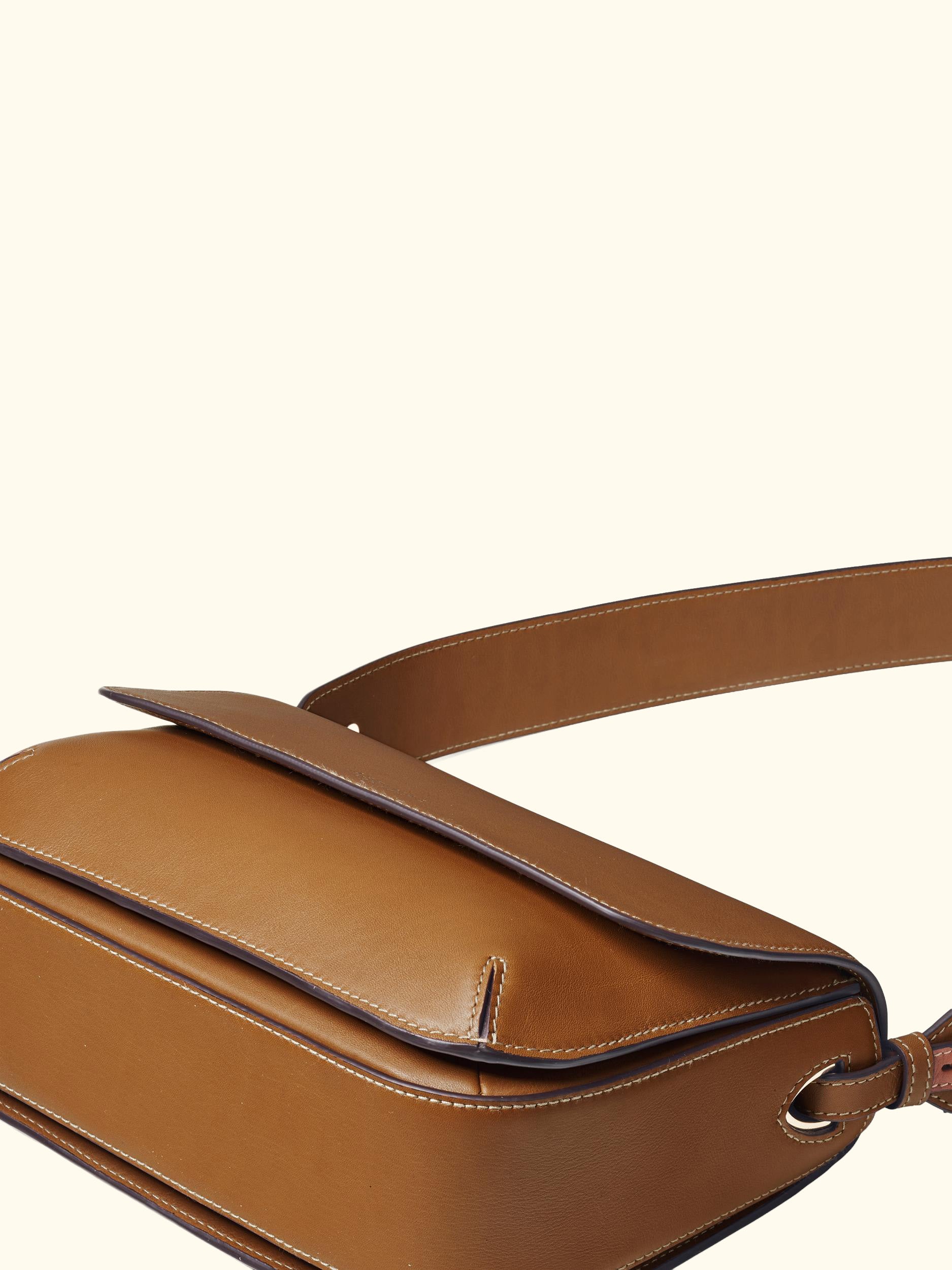 Ella Grande Leather Cross Body Bag