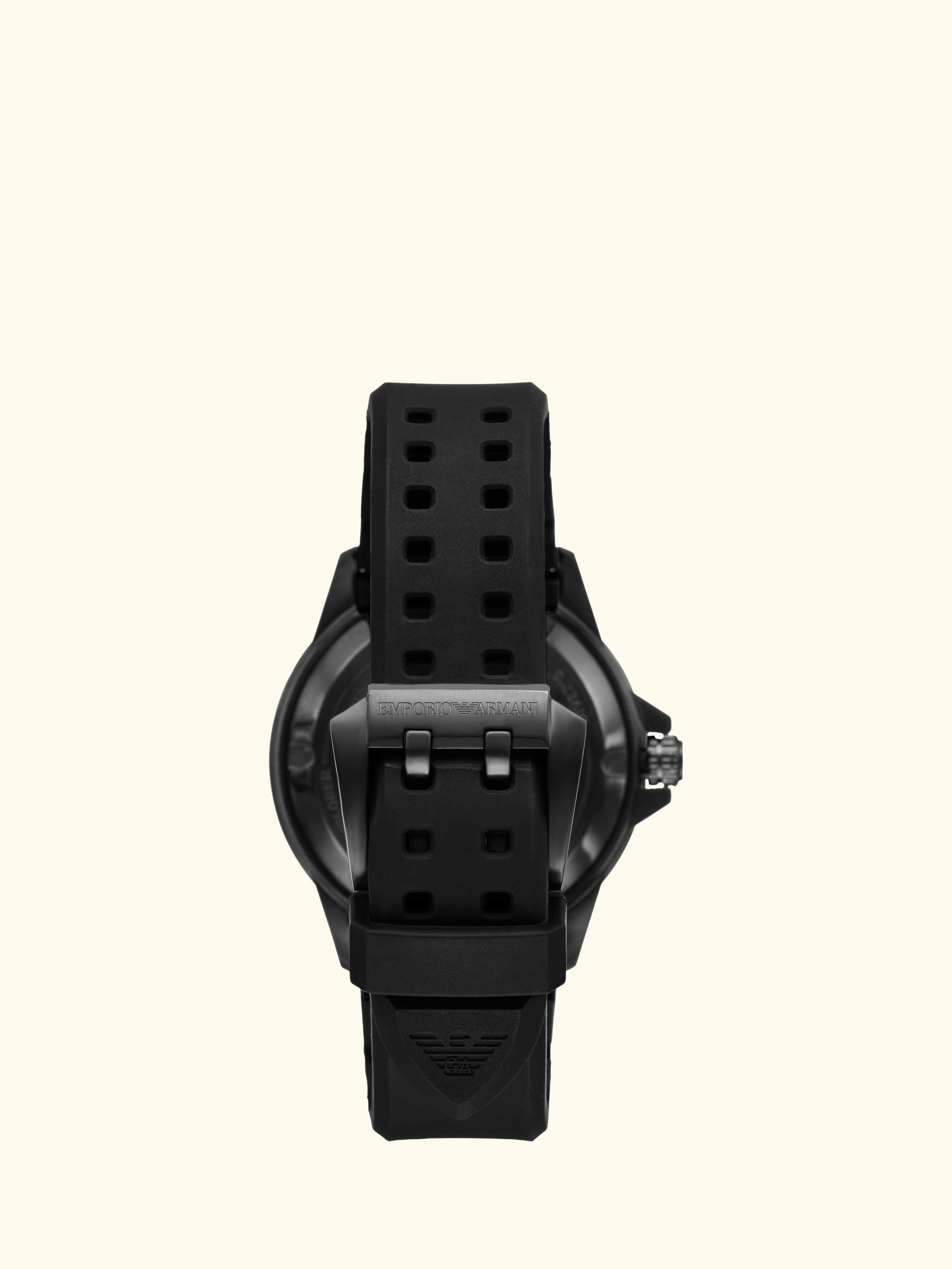 AR60085 Men's Sea Explorer Automatic Silicone Strap Watch