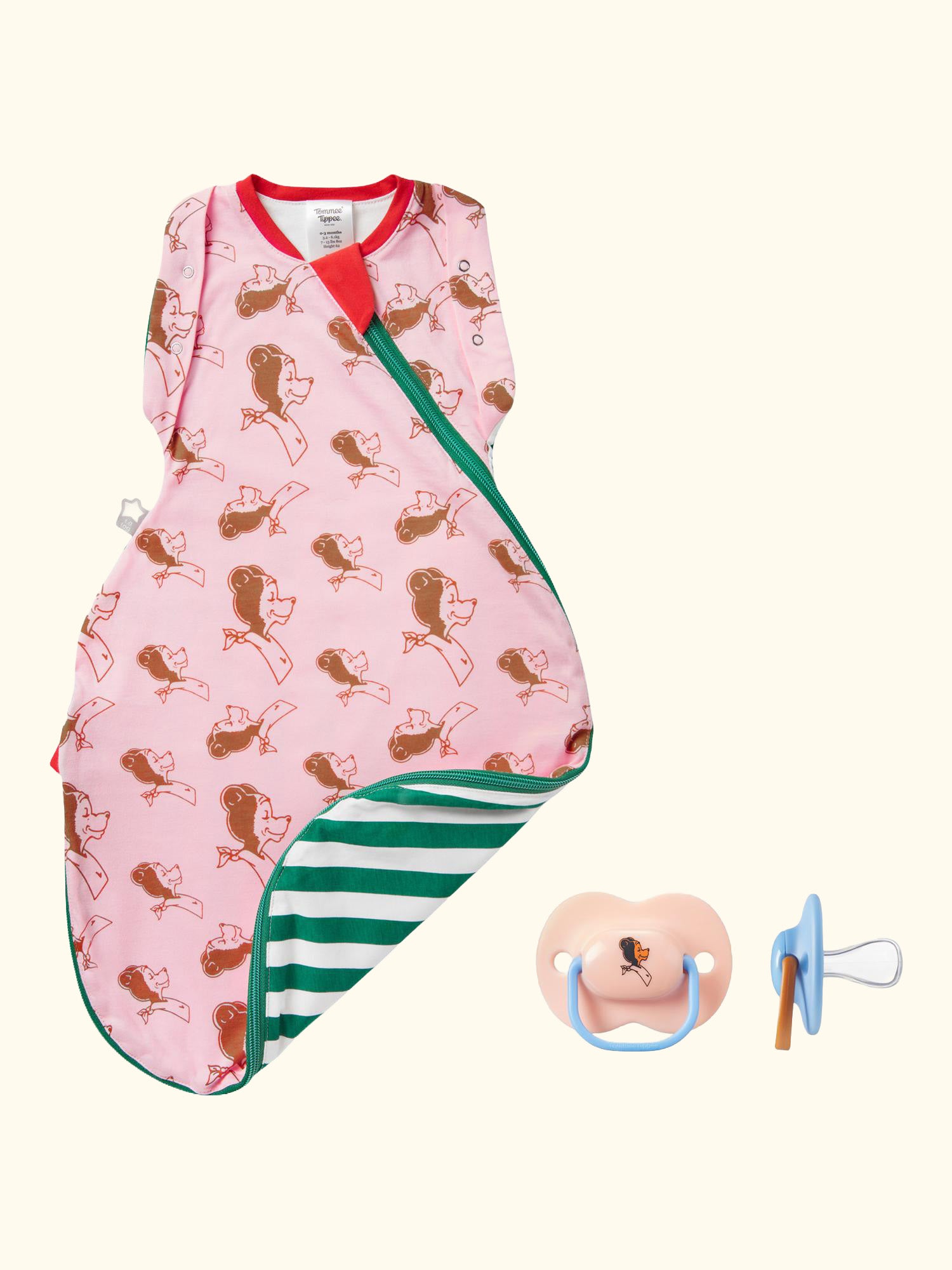 Heritage Soother and Swaddle Gift Set, Multi