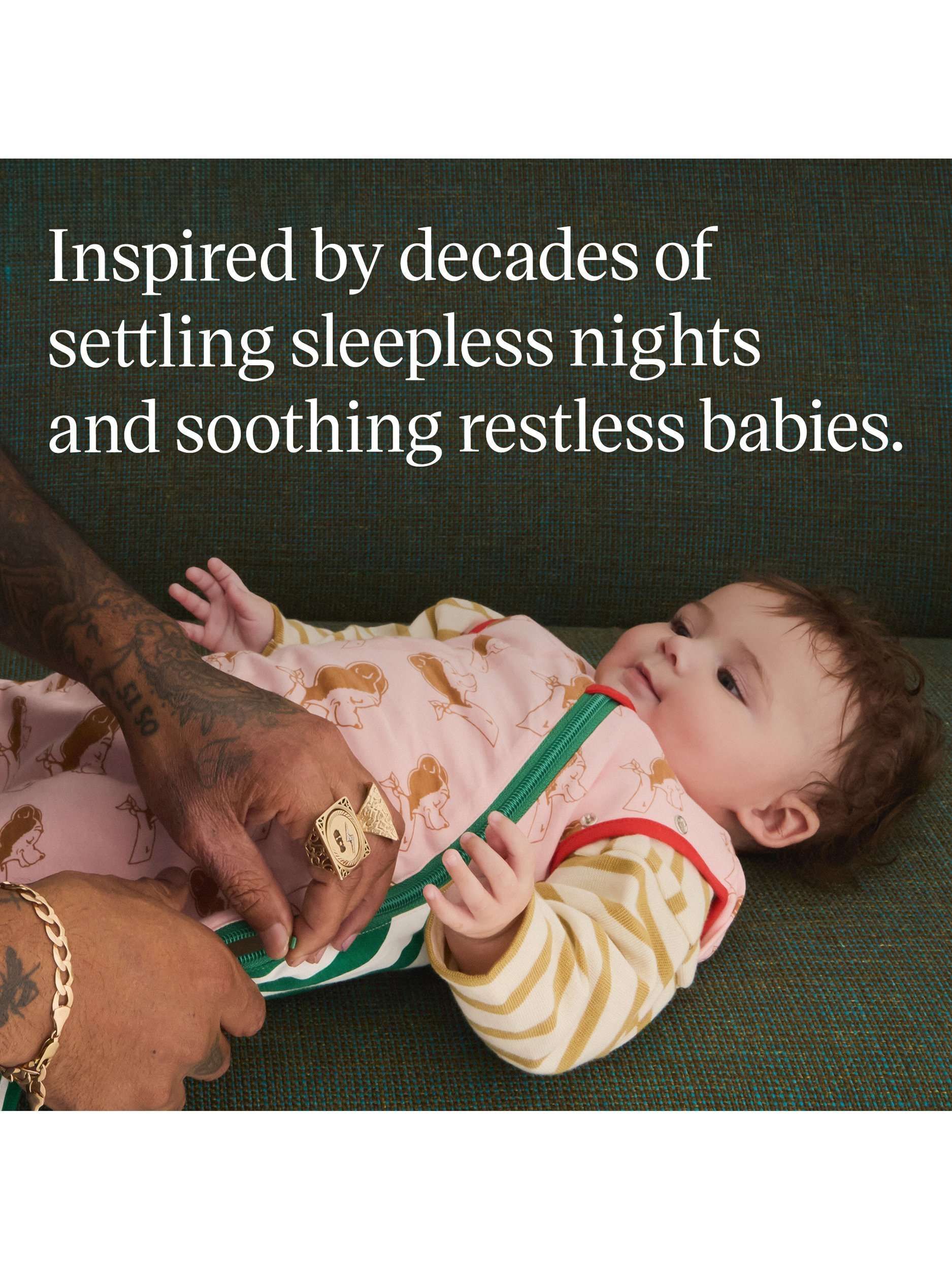 Heritage Soother and Swaddle Gift Set, Multi