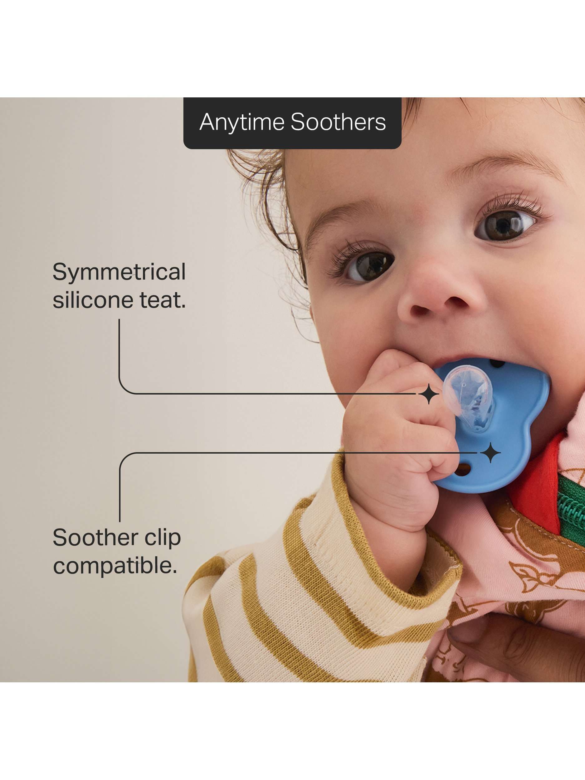 Heritage Soother and Swaddle Gift Set, Multi