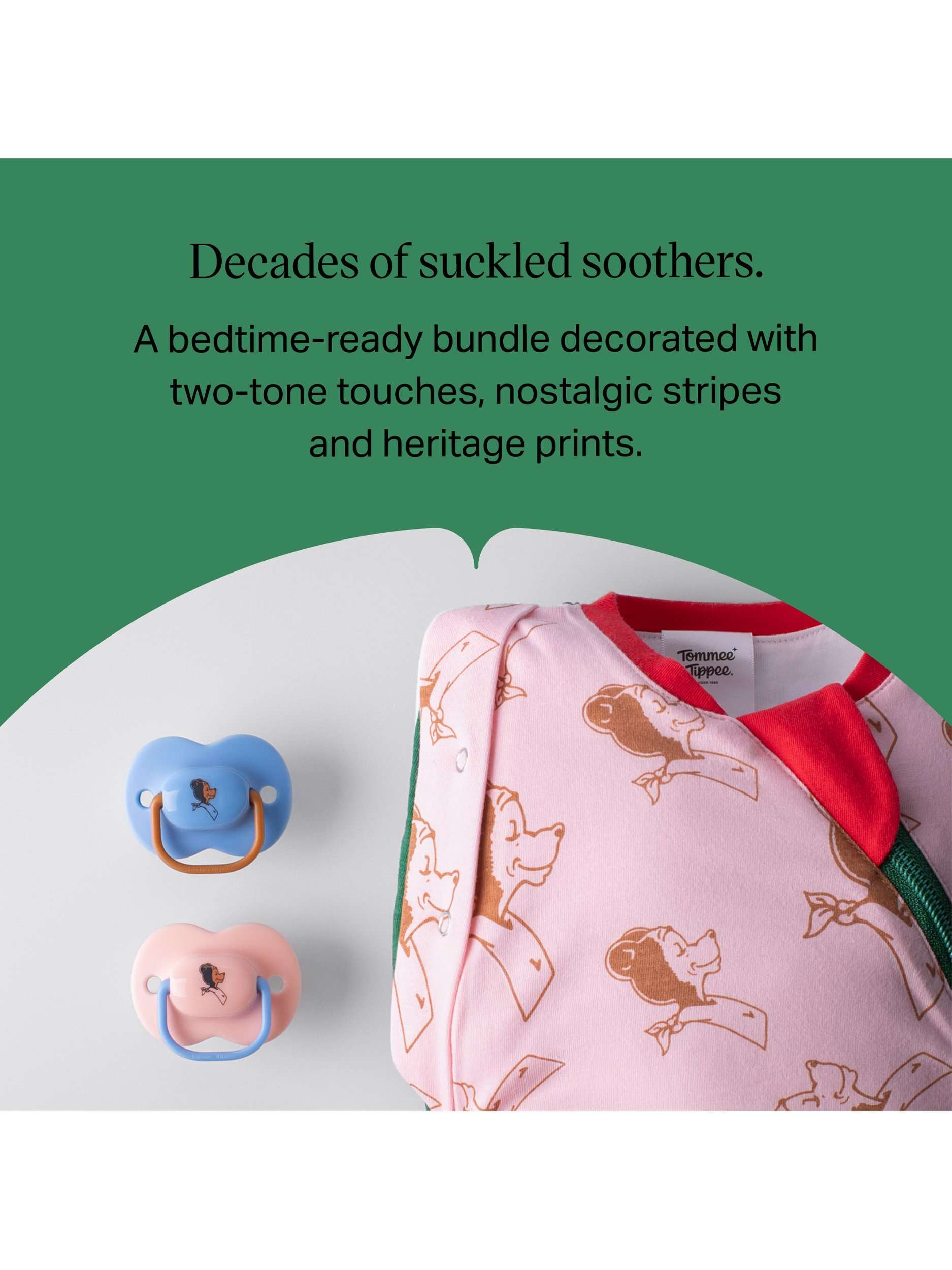 Heritage Soother and Swaddle Gift Set, Multi