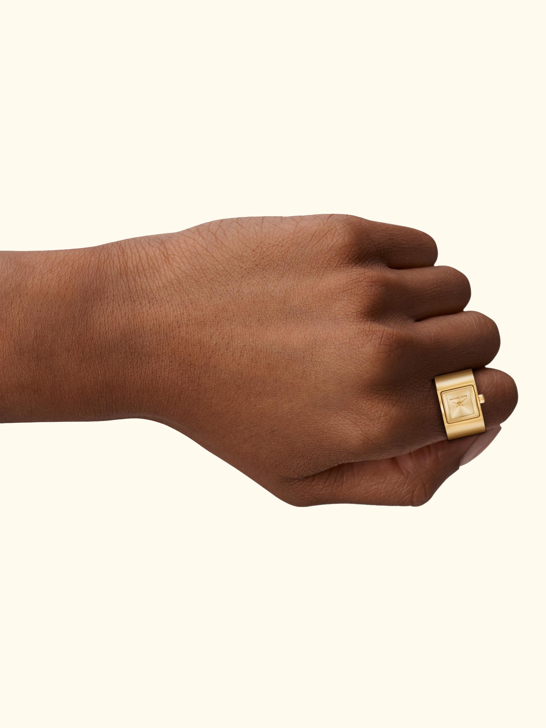 MK4883 Women's Darrington Watch Ring, Gold