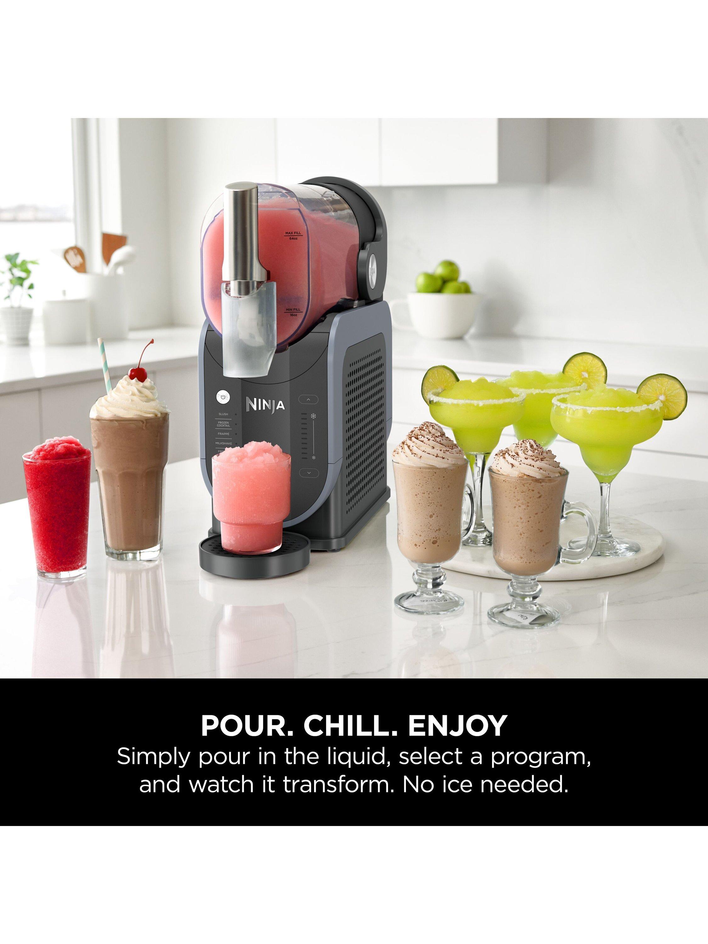 Slushi FS301UK Frozen Drink Maker, Arctic Blue Grey