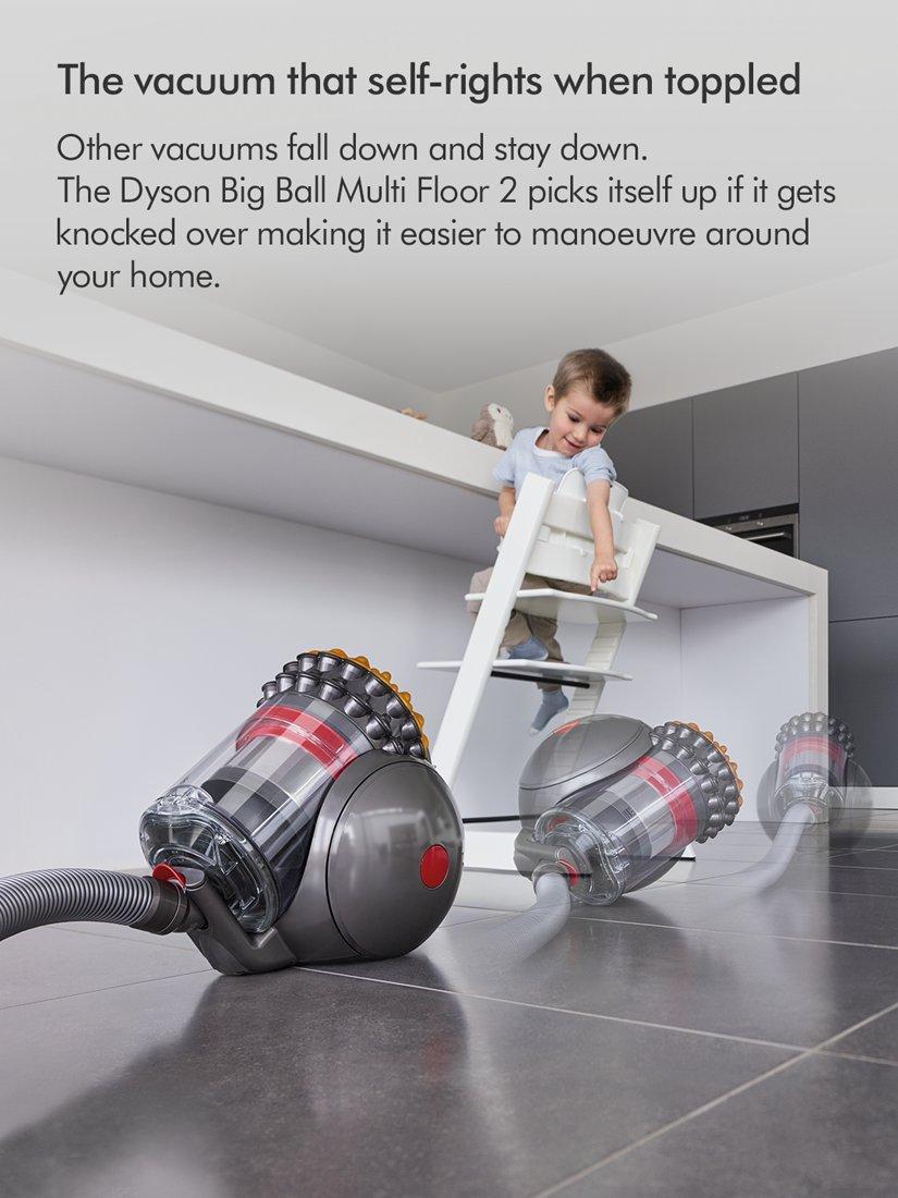 Big Ball Multifloor 2 Vacuum Cleaner, Iron/Yellow