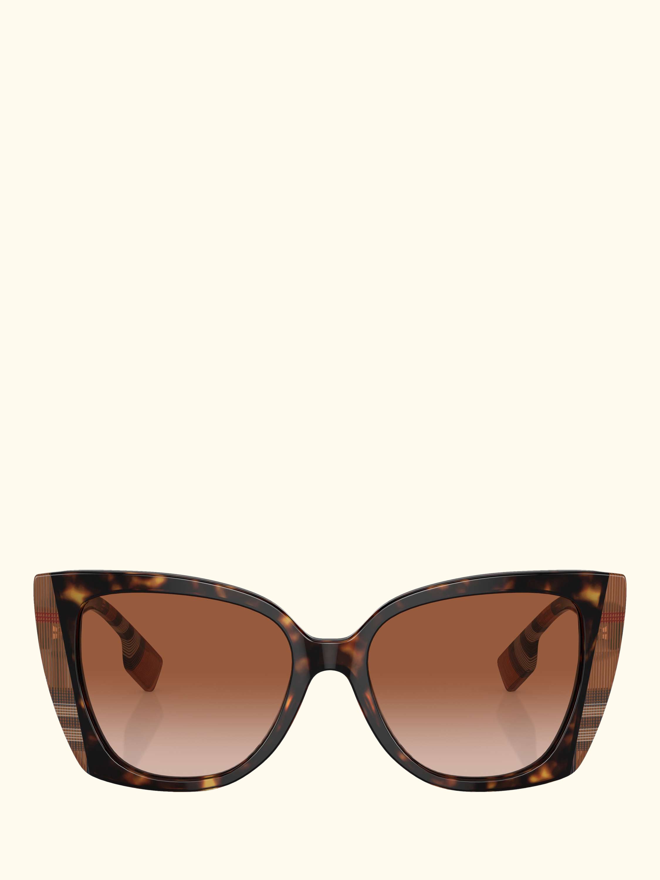 BE4393 Women's Cat's Eye Sunglasses, Havana