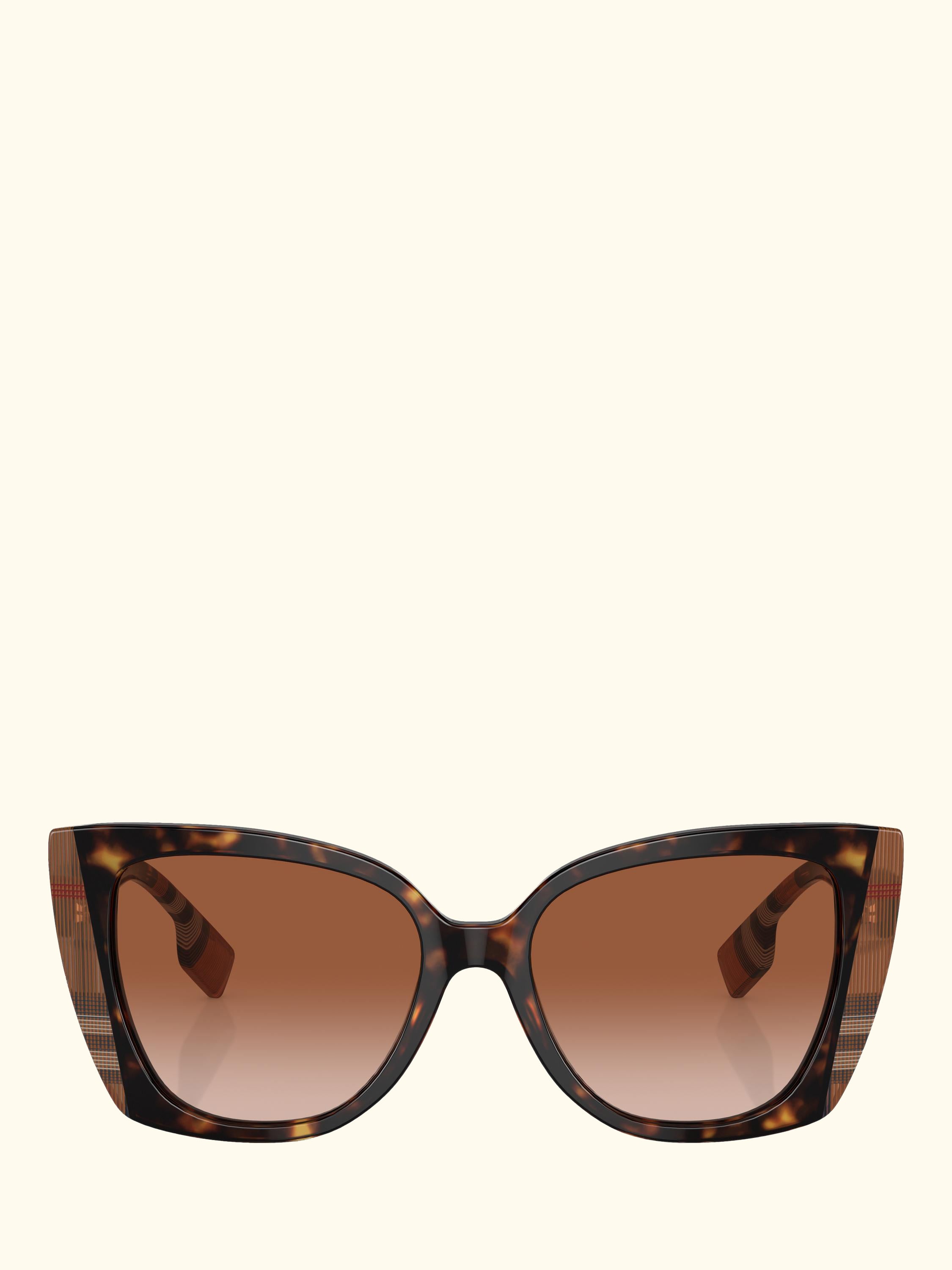 BE4393 Women's Cat's Eye Sunglasses, Havana