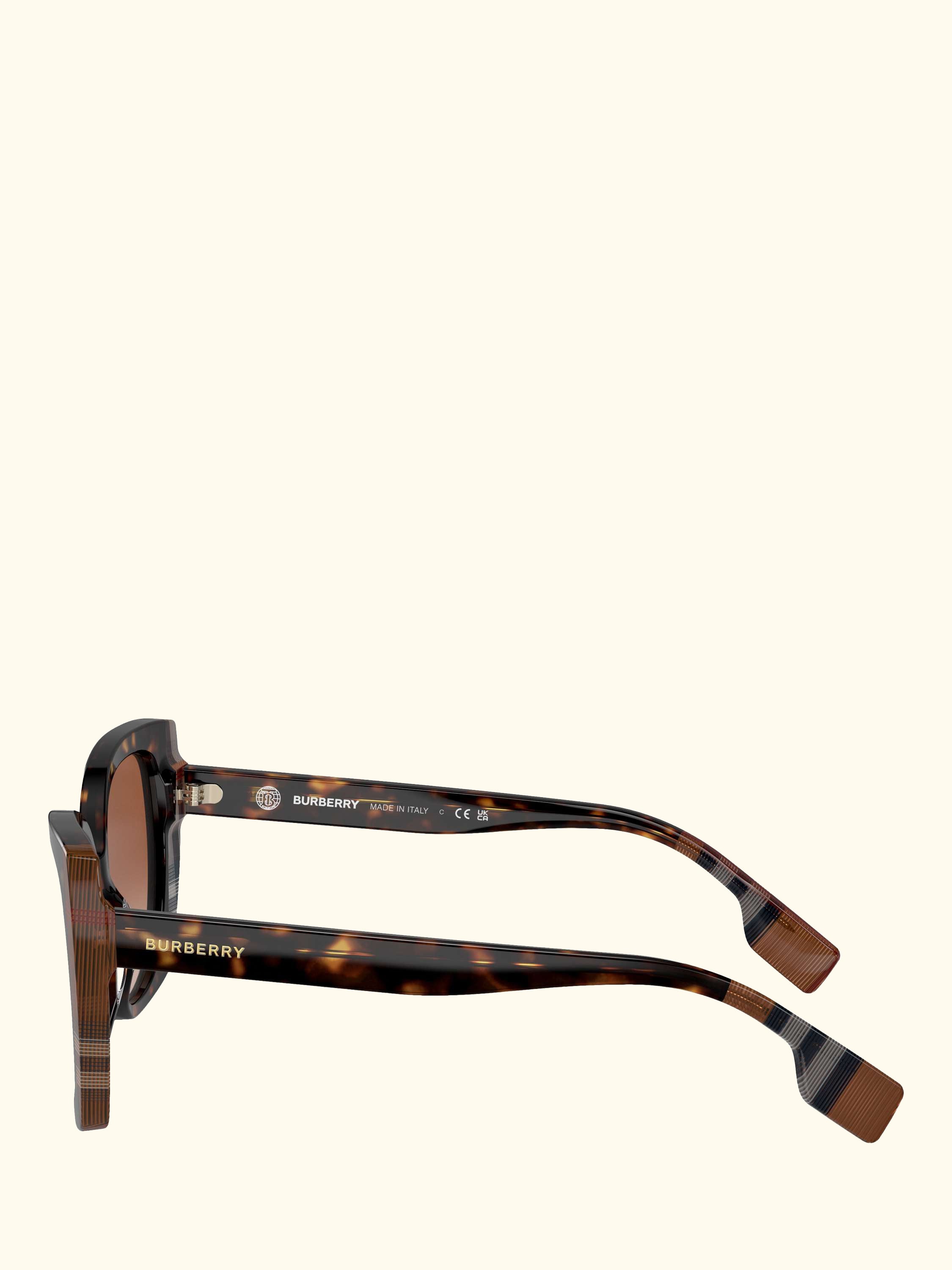 BE4393 Women's Cat's Eye Sunglasses, Havana
