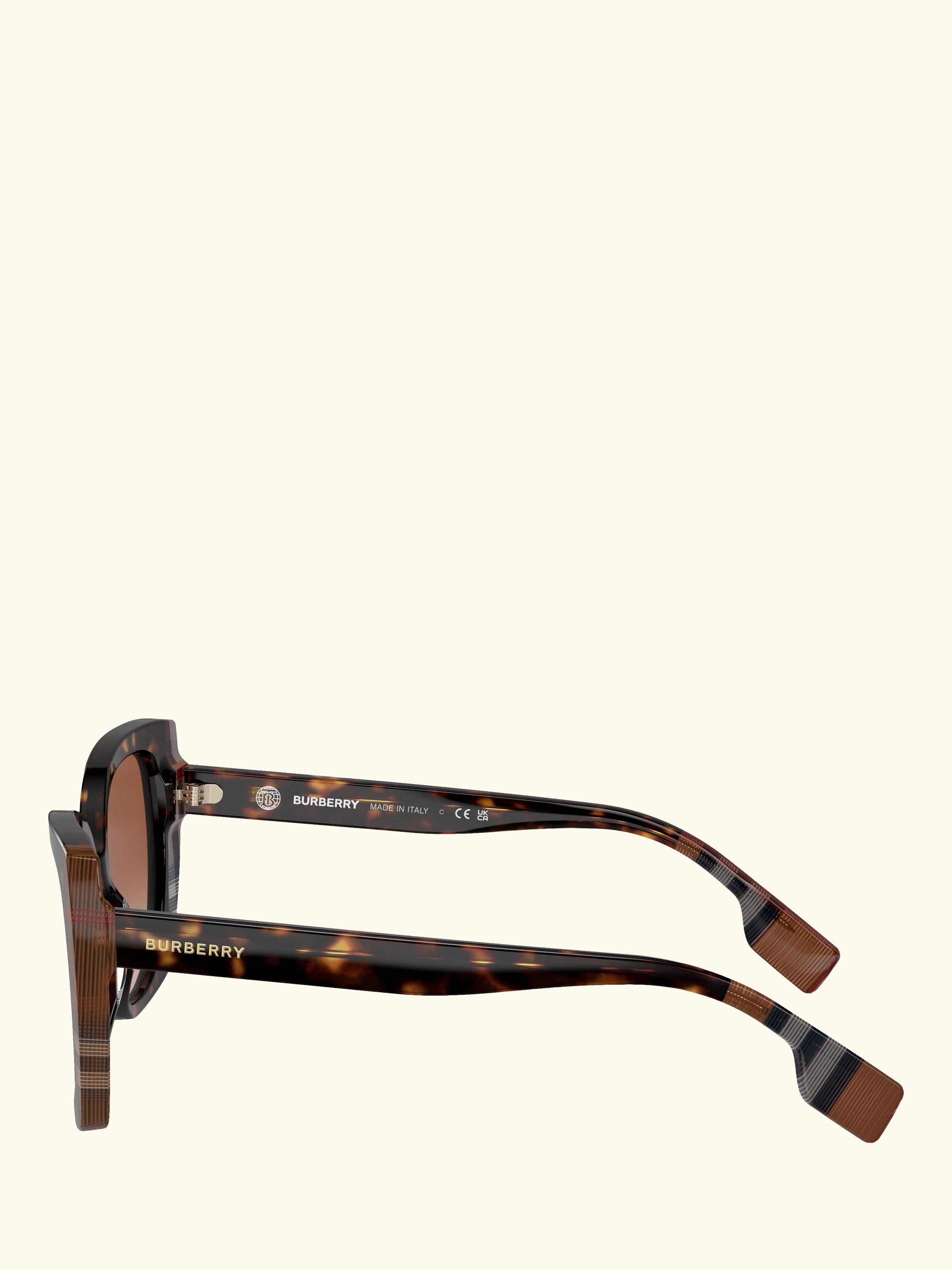BE4393 Women's Cat's Eye Sunglasses, Havana