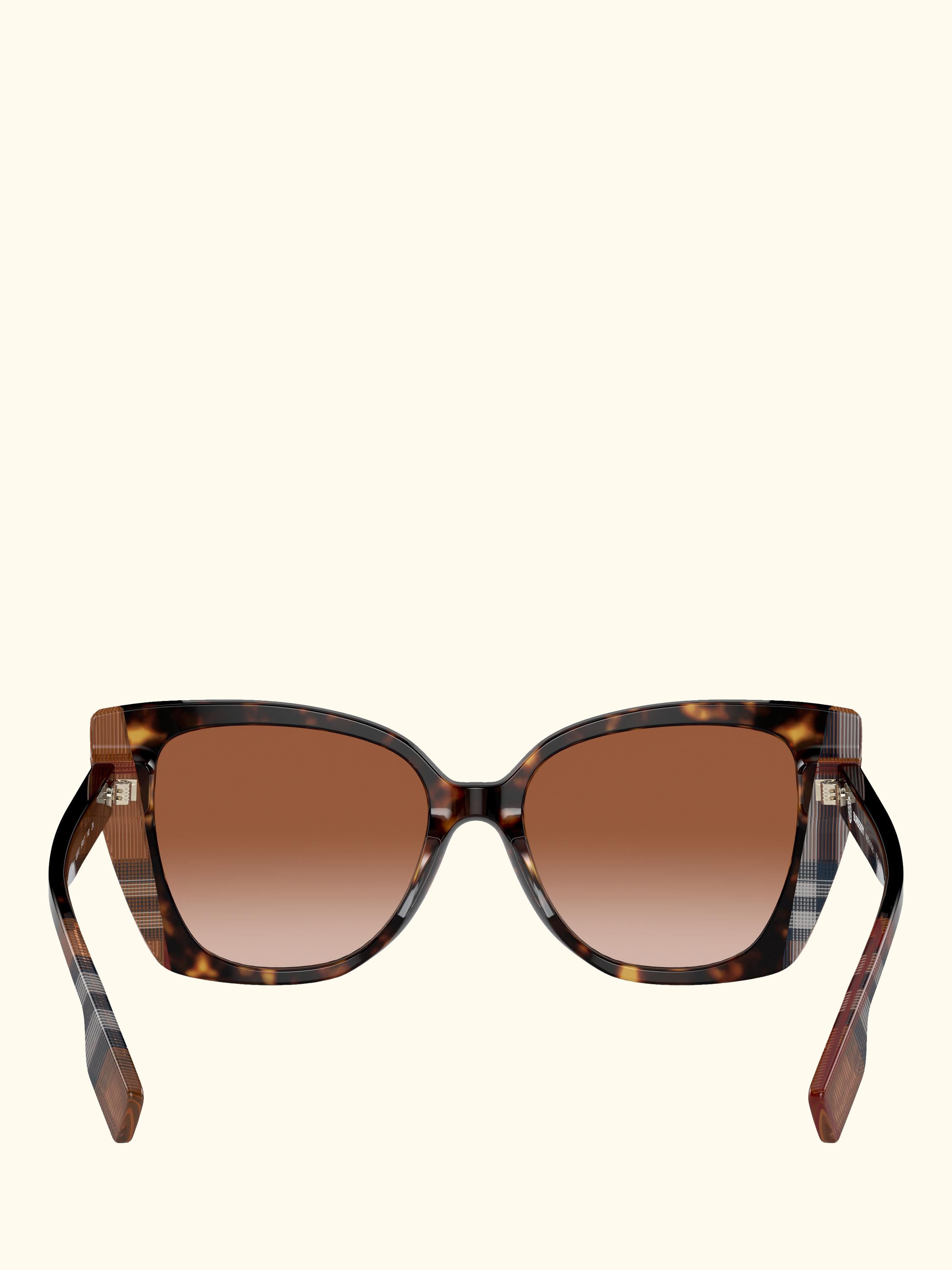 BE4393 Women's Cat's Eye Sunglasses, Havana