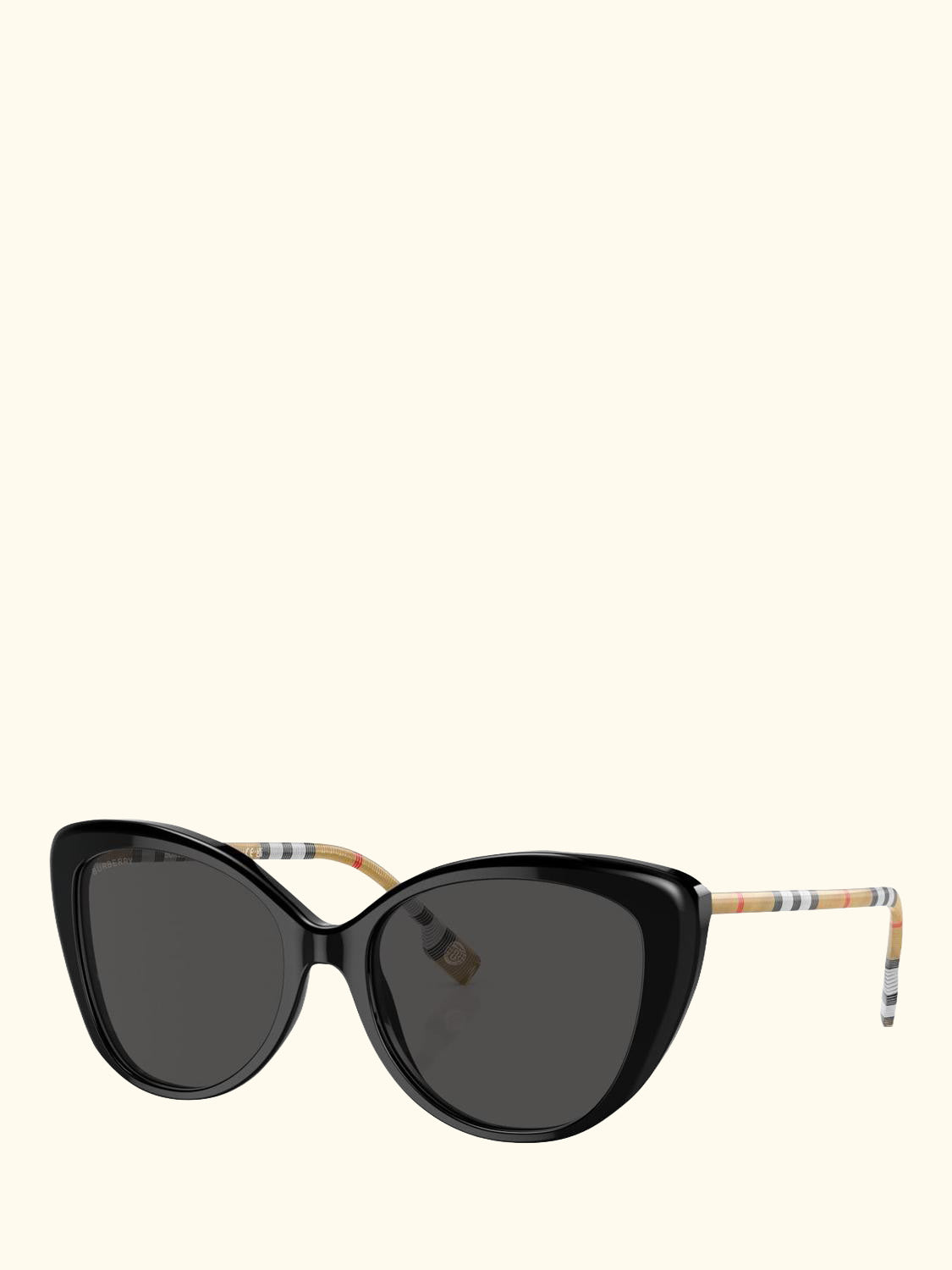 BE4407 Women's Cat's Eye Sunglasses, Black/Grey