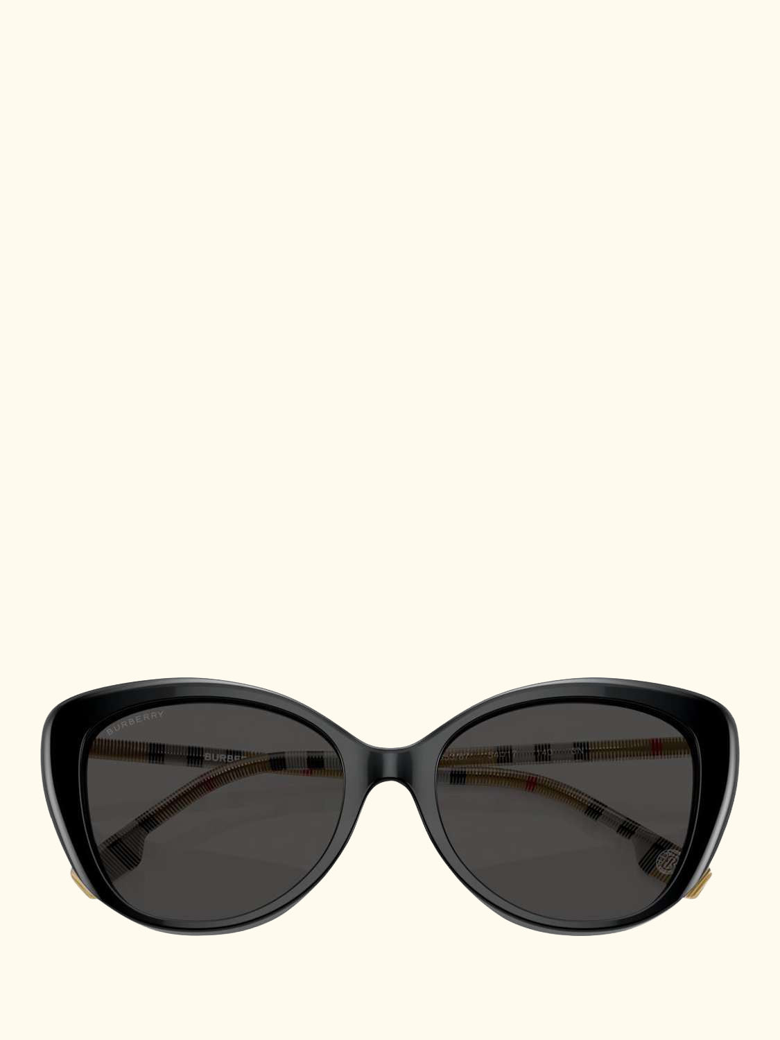 BE4407 Women's Cat's Eye Sunglasses, Black/Grey
