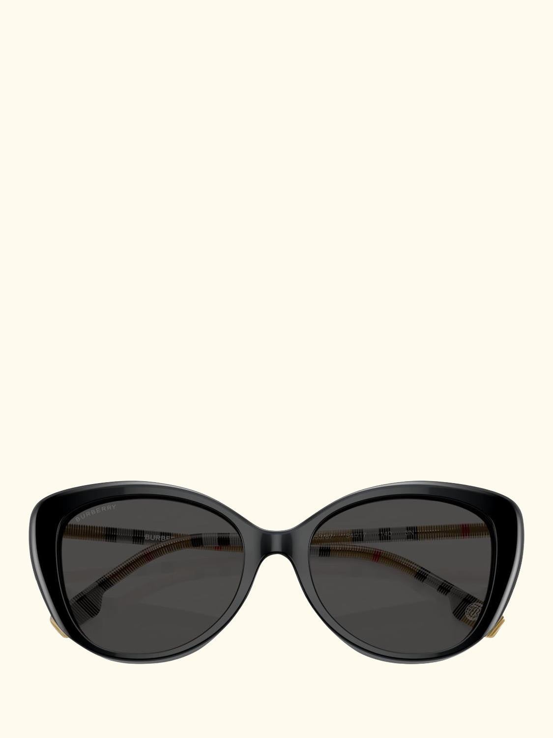 BE4407 Women's Cat's Eye Sunglasses, Black/Grey