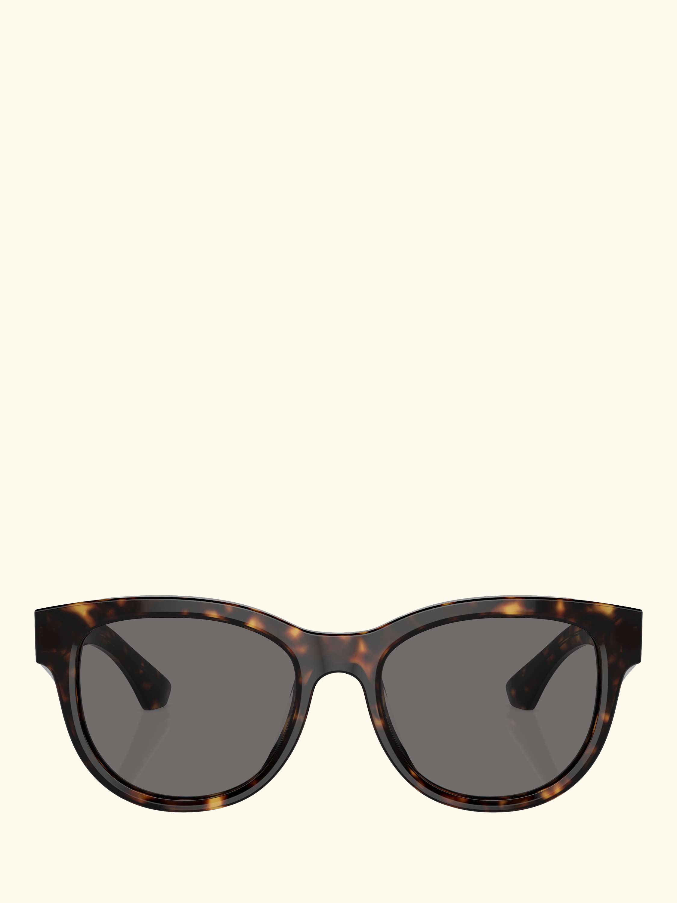 BE4432 Women's Oversized Polarised Oval Sunglasses, Havana/Grey