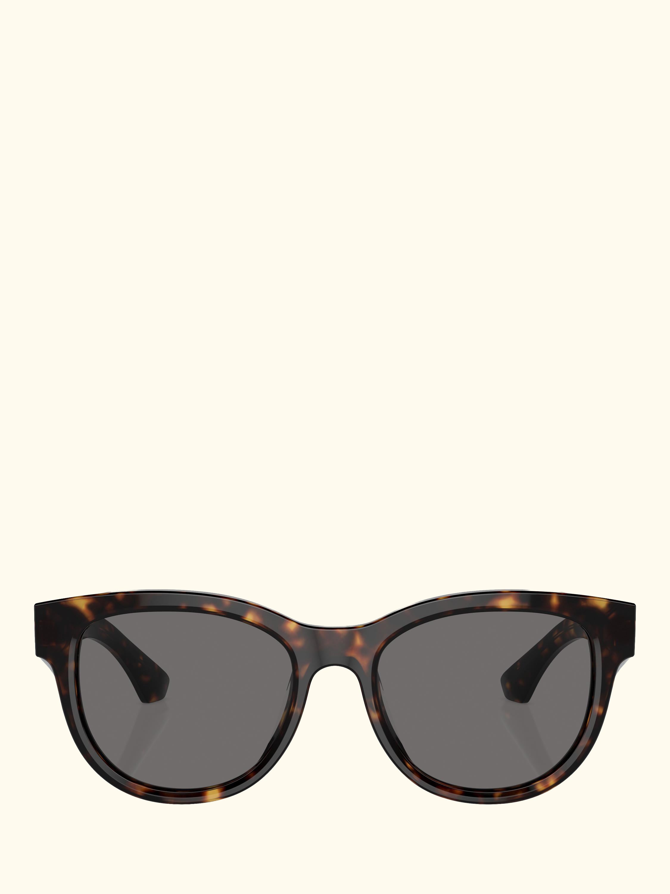 BE4432 Women's Oversized Polarised Oval Sunglasses, Havana/Grey