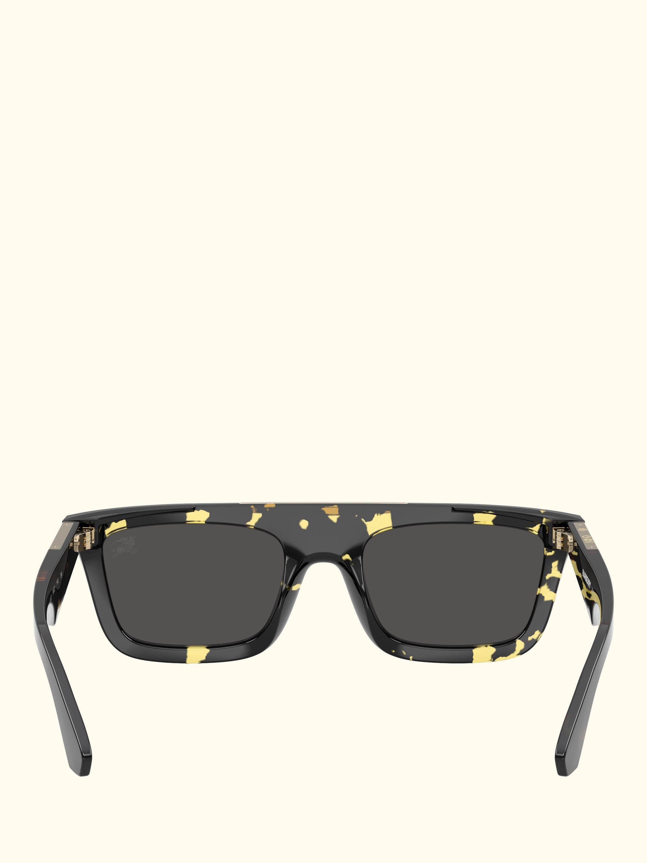 BE4451U Men's D-Frame Sunglasses, Multi/Black