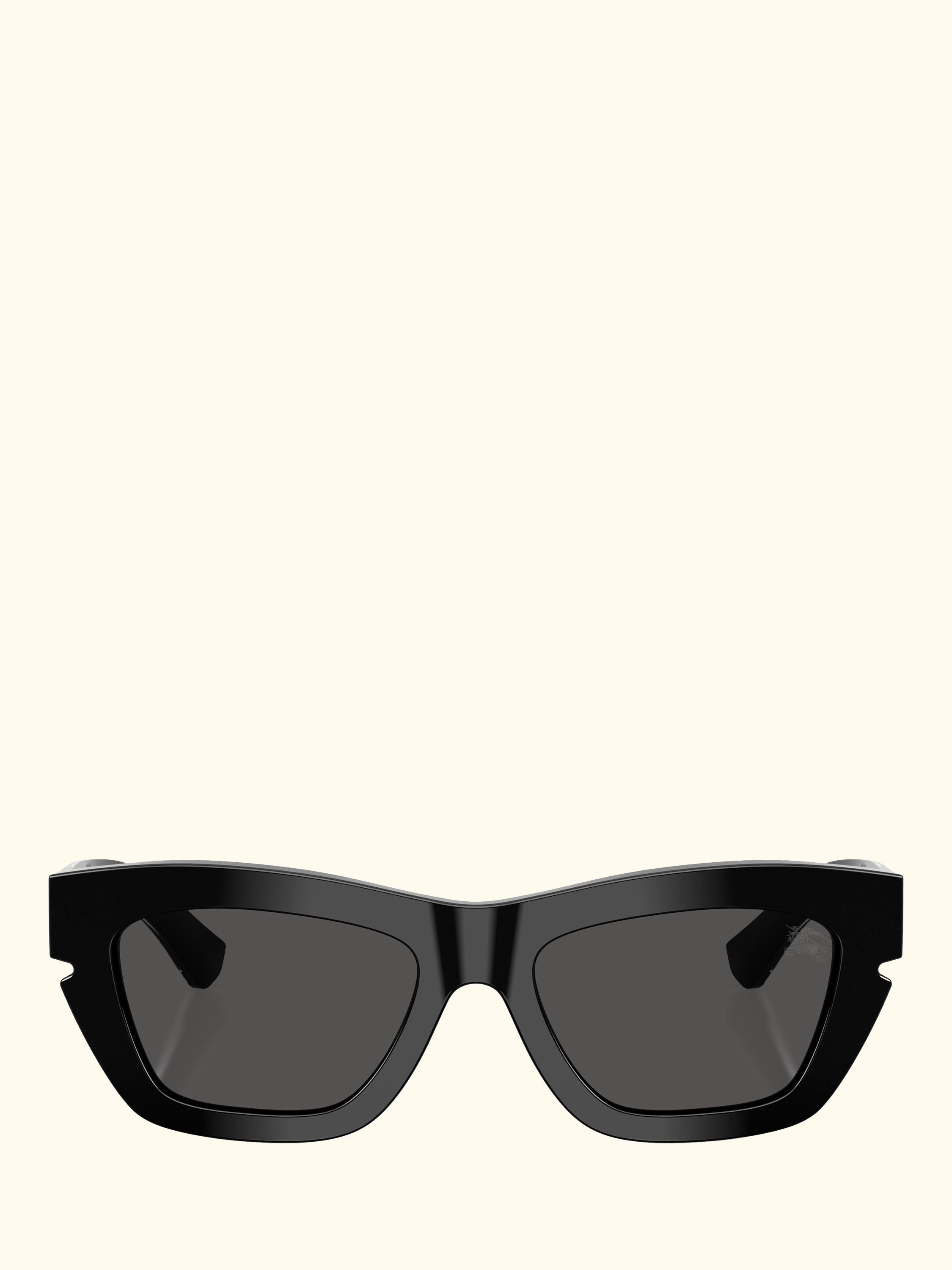 BE4454 Women's Cat Eye Sunglasses, Black